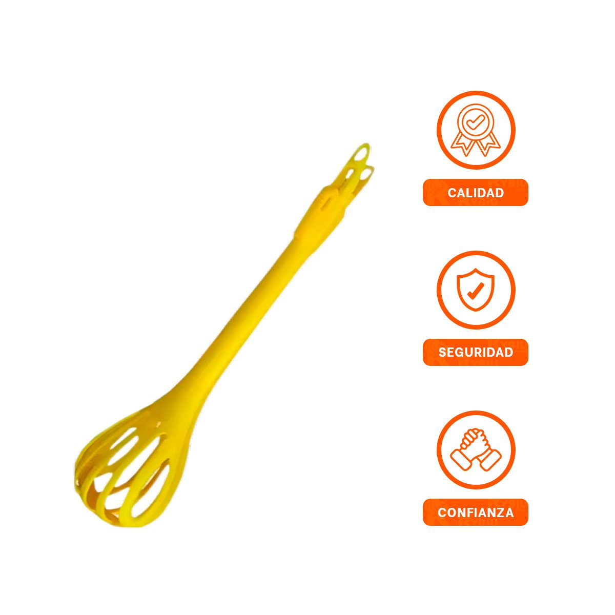 PACK6 DISPOSITIVO MANUAL PARA EXPRIMIR NARANJA 1000 ML CELESTE Y+REGALO STICKER - 2