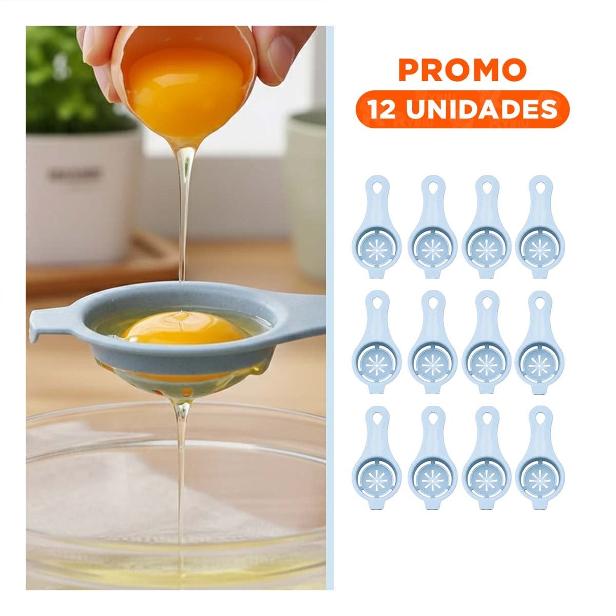 PACK12 DISPOSITIVO COMPACTO CON RECIPIENTE GRADUADO 1000 ML CELESTE Y+REGALO STICKER - 1