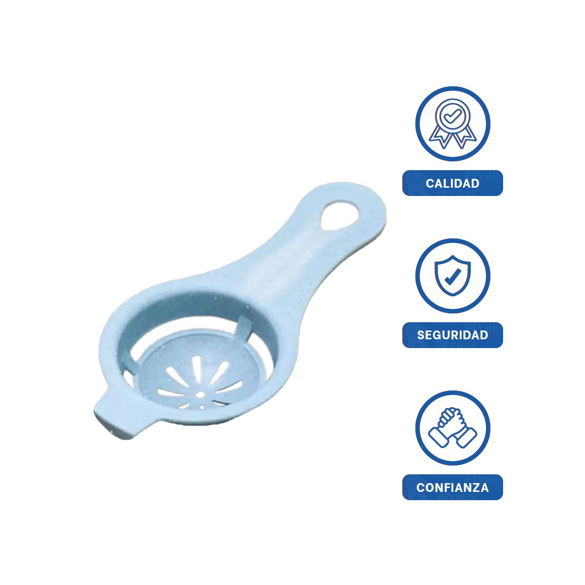 ACCESORIO DE COCINA PARA JUGO NATURAL DE NARANJA CELESTE Y+LIGAS REGALO - 3
