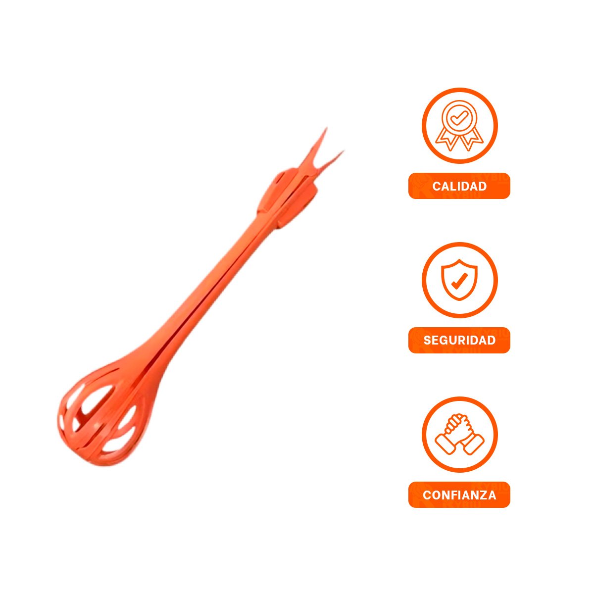 PACK6 DISPOSITIVO MANUAL PARA EXPRIMIR NARANJA 1000 ML CELESTE Y+REGALO STICKER - 2