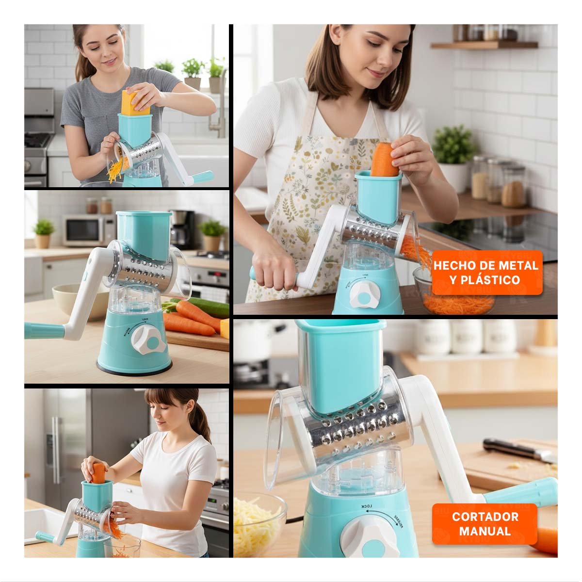 PACK12 DISPOSITIVO PRACTICO PARA JUGO NATURAL DE NARANJA CELESTE Y+PAPEL REGALO - 2
