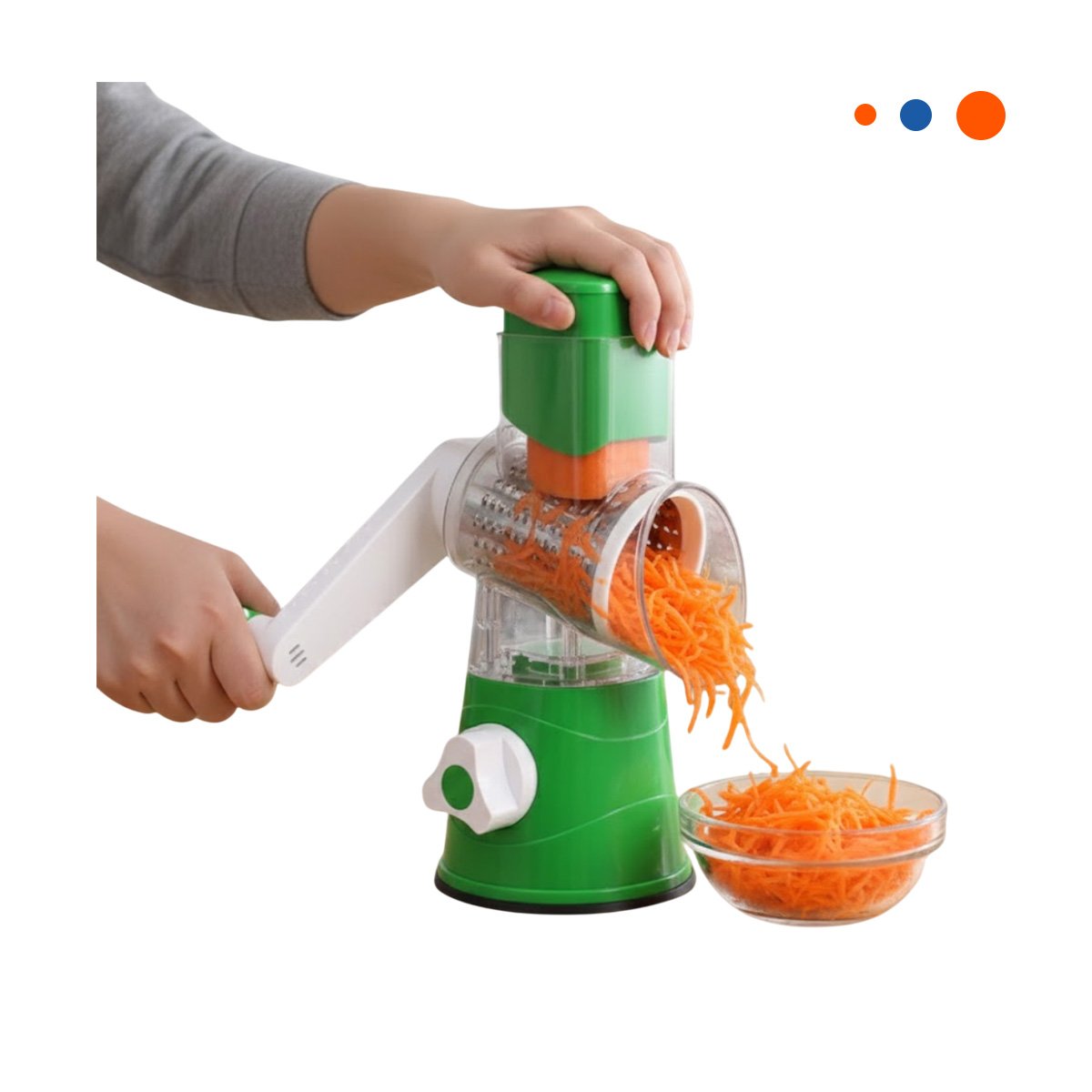 UTENSILIO FUNCIONAL PARA EXPRIMIR CITRICOS 1000 ML CELESTE Y+REGALO STICKER - 3