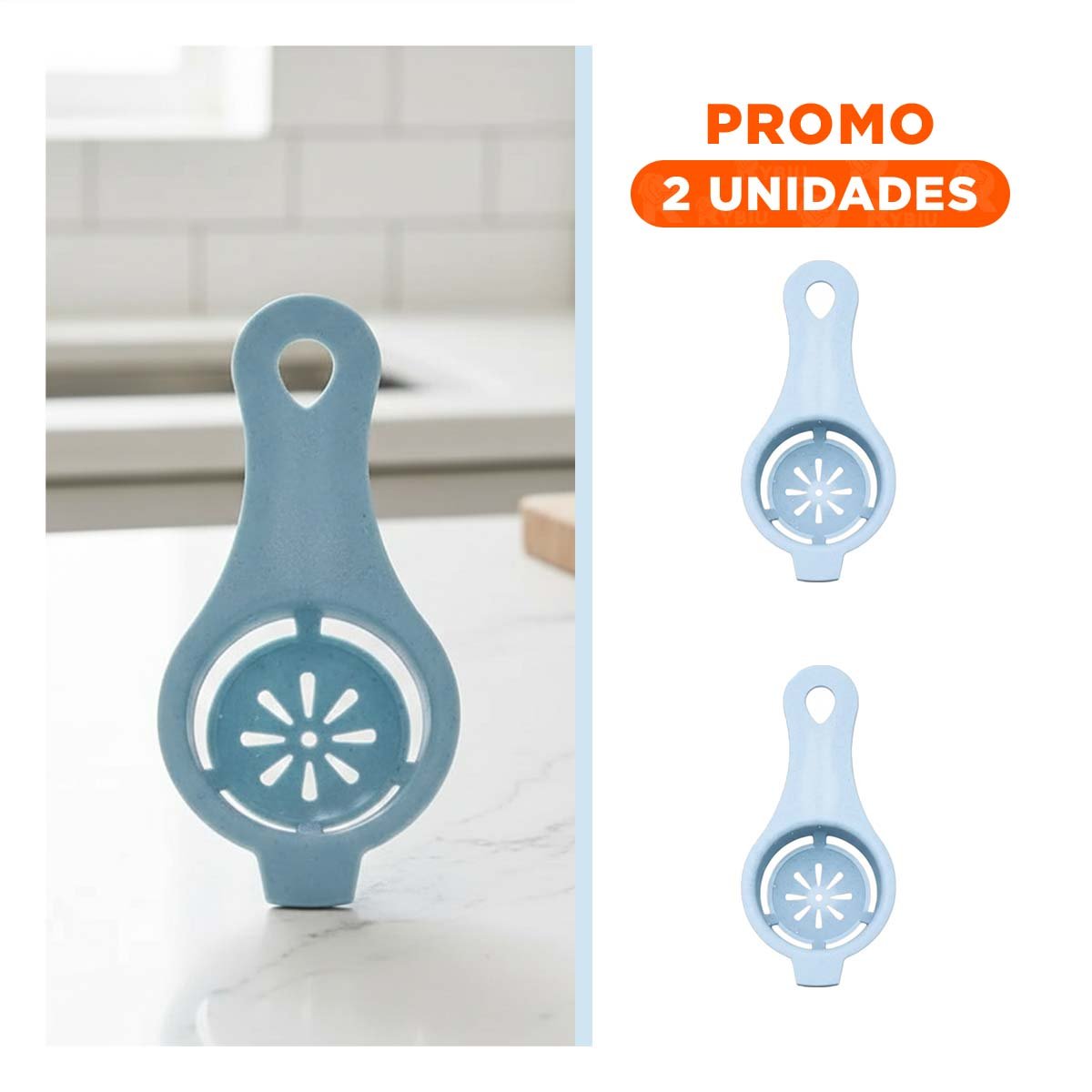 PACK2 ACCESORIO PRACTICO PARA PREPARAR JUGO CASERO DE NARANJA - 1