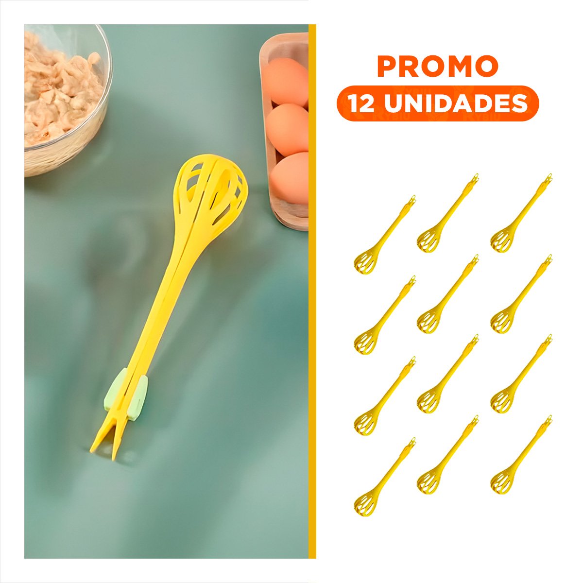 PACK12 DISPOSITIVO COMPACTO CON RECIPIENTE GRADUADO 1000 ML CELESTE Y+REGALO STICKER - 1