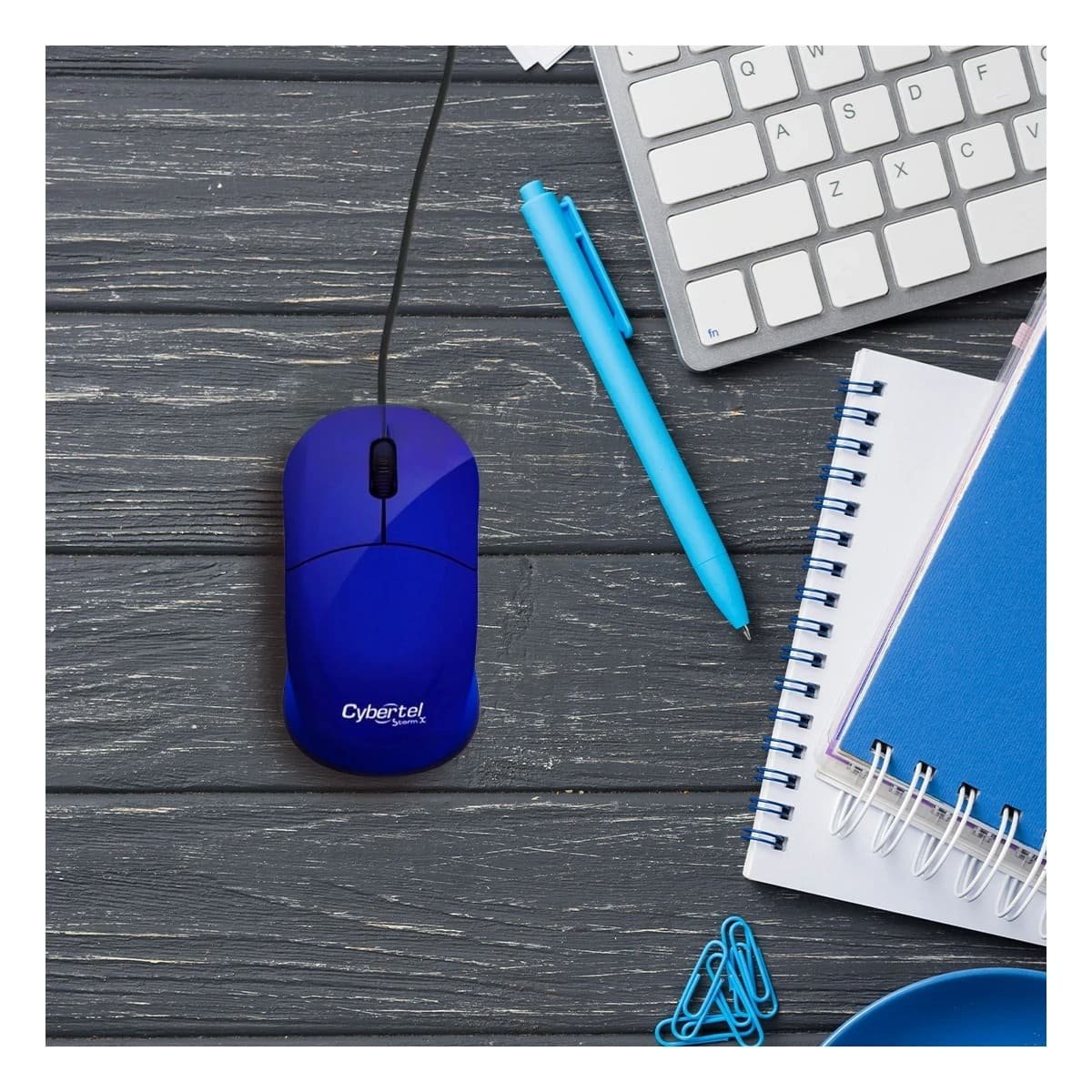 MOUSE GAMER AZUL PORTATIL CON ALTA PRECISIÓN Y BOTONES RAPIDOS Y+LIGAS REGALO - 2