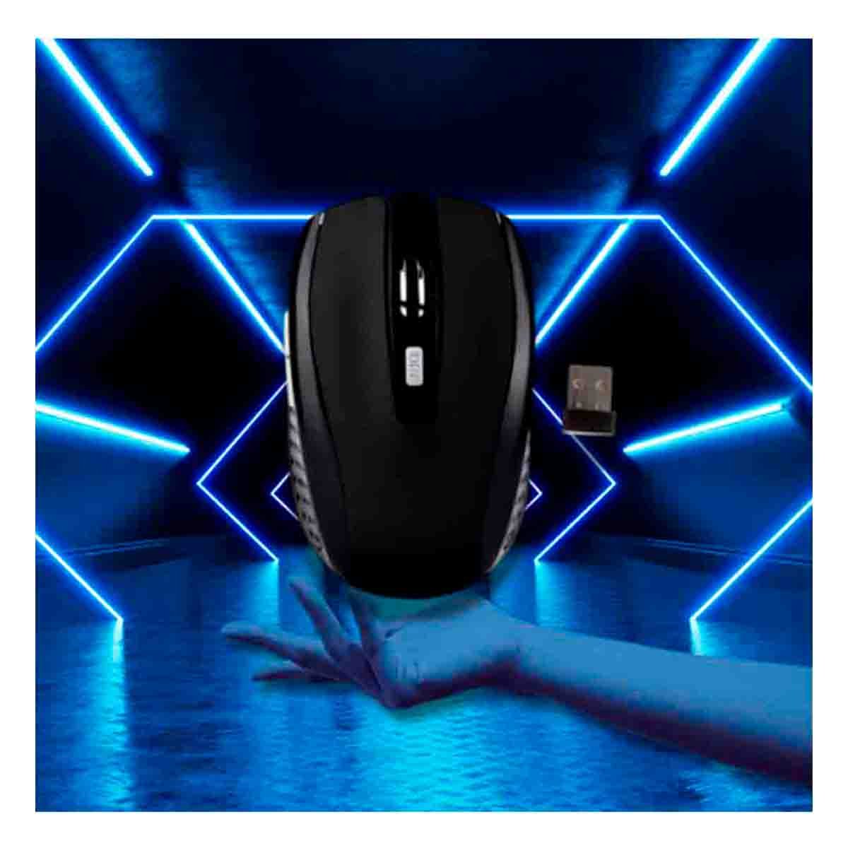 PACK6 SET COMPLETO TECLADO ILUMINADO CON MOUSE PARA PC DE OFICINA Y HOGAR - 3