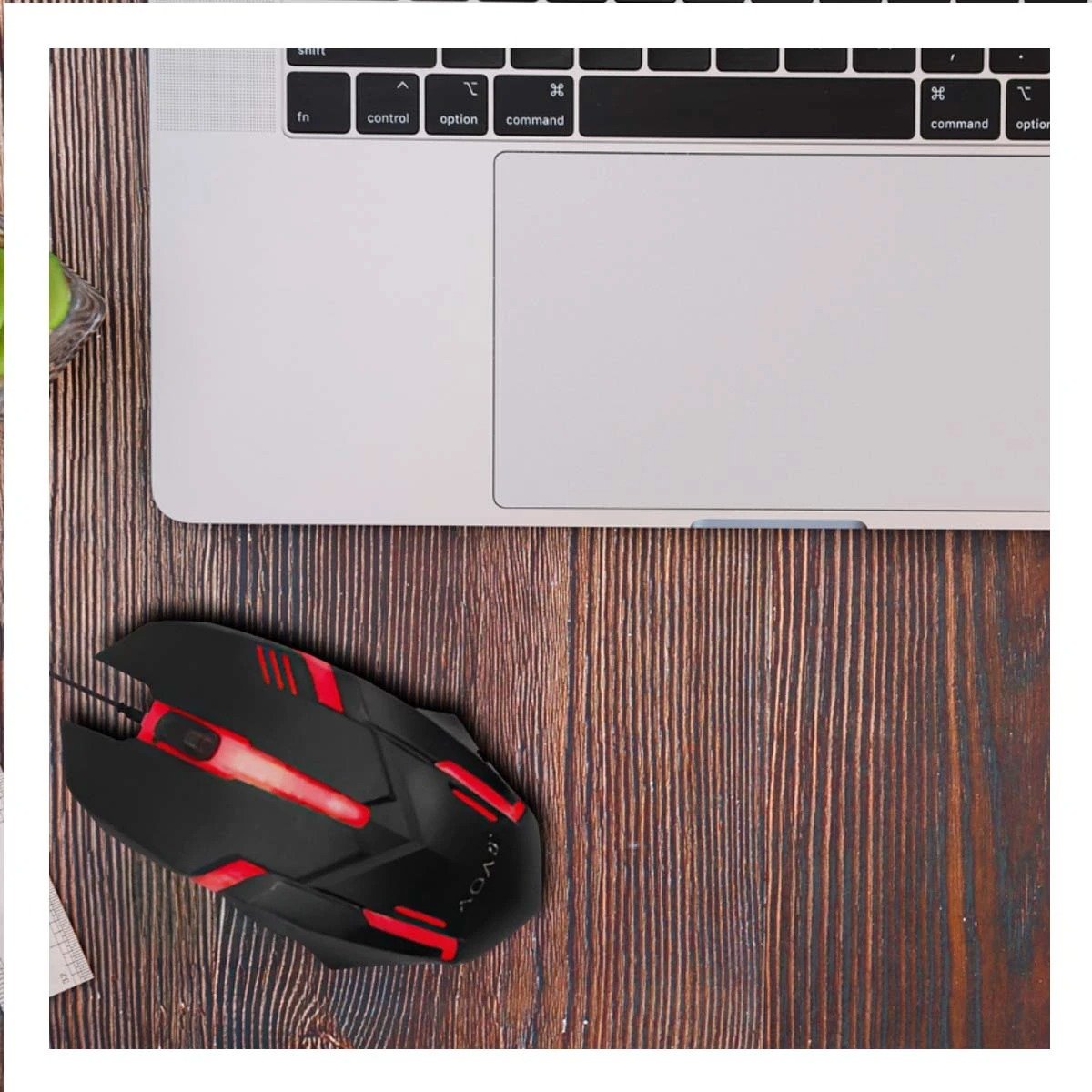 PACK2 CONTROLADOR GAMER CON LUCES LED Y DISENO ERGONOMICO PARA JUEGO EN PC - 3