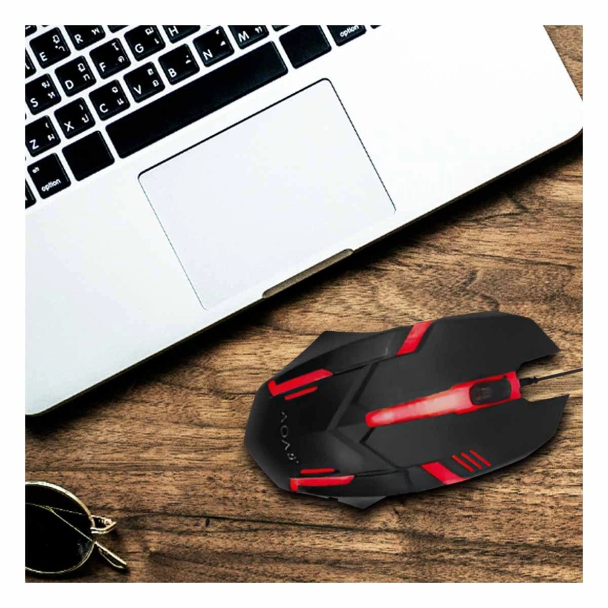 PACK4 CONTROLADOR GAMING CON ILUMINACION LED Y ESTILO MODERNO Y+REGALO STICKER - 3
