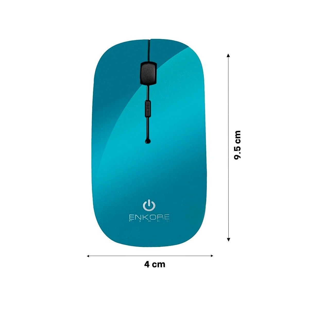 PACK12 ACCESORIO PORTATIL CELESTE CON DISEÑO ERGONOMICO Y BOTONES SUAVES Y+REGALO STICKER - 4