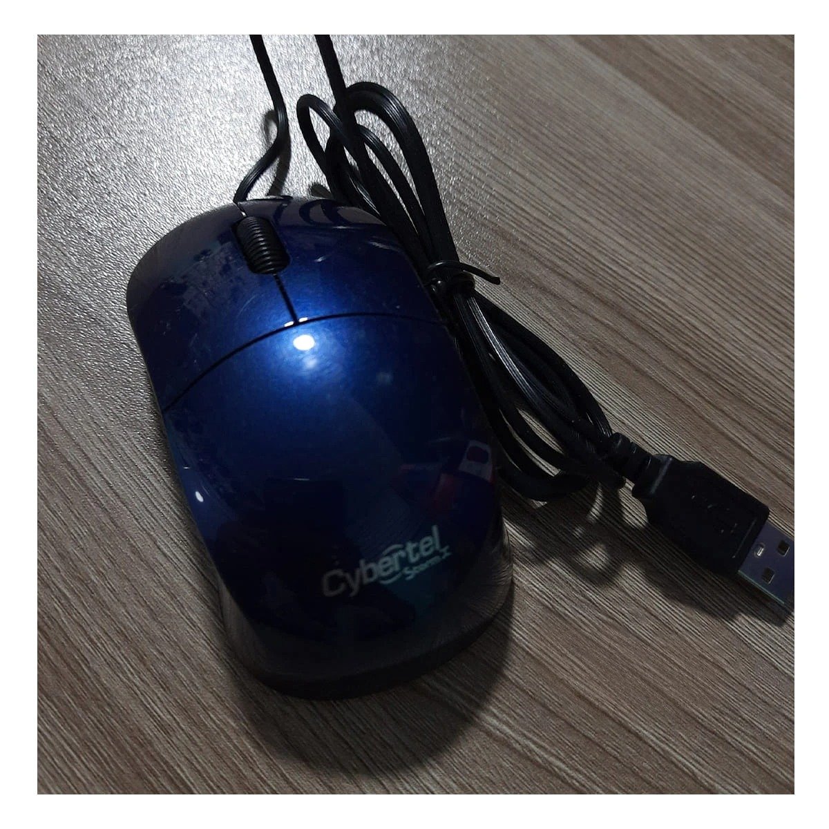 PACK4 MOUSE GAMER AZUL CON BOTONES PERSONALIZABLES Y MOVIMIENTO SUAVE - 2