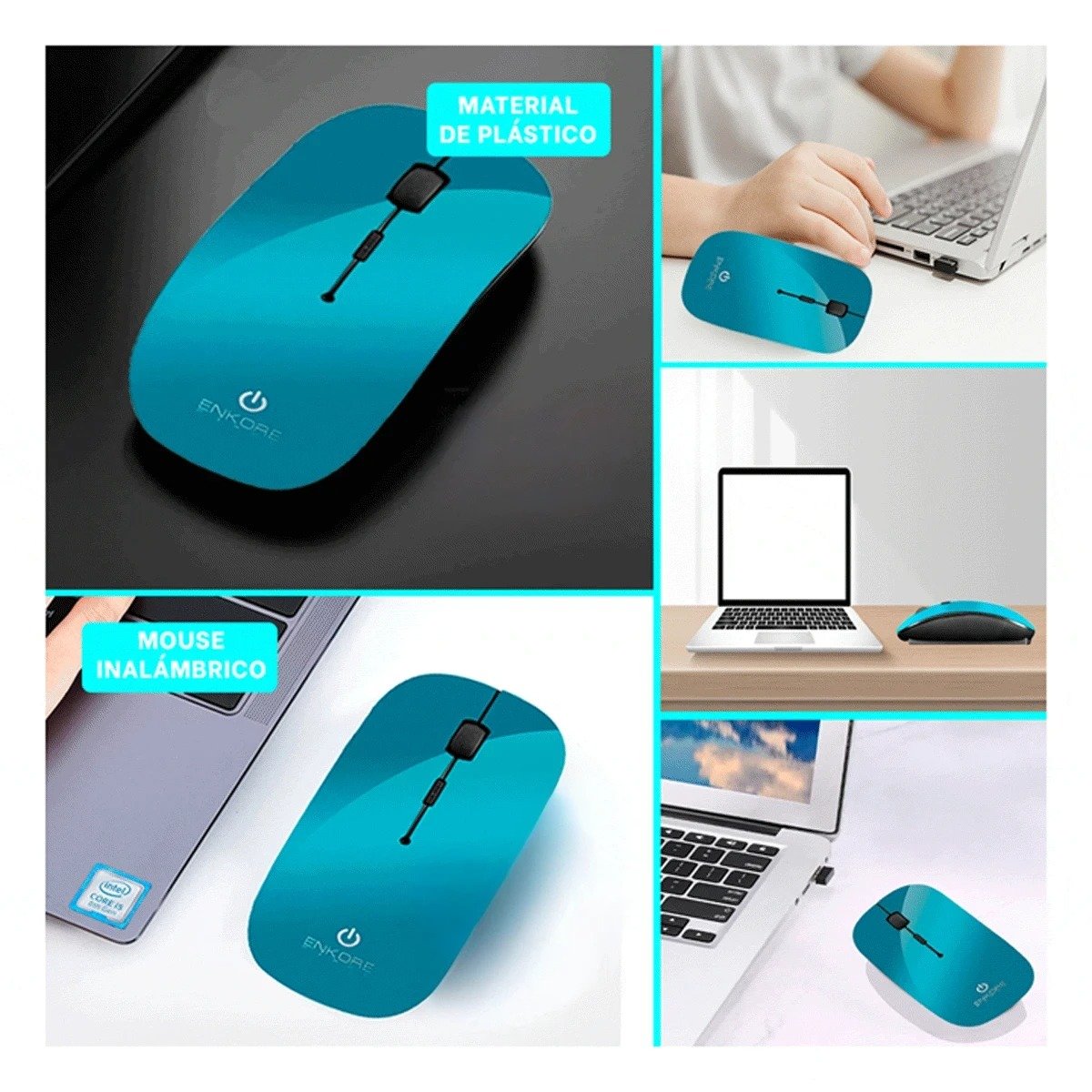 PACK2 ACCESORIO PORTATIL CELESTE CON TECNOLOGIA AVANZADA Y DISEÑO COMPACTO Y+PAPEL REGALO - 3