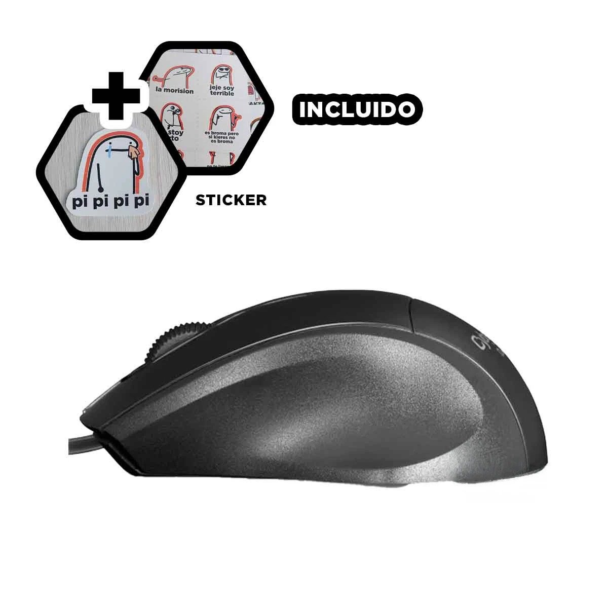 DISPOSITIVO NEGRO COMPACTO CON TECLAS SUAVES Y TECNOLOGIA TOUCH Y+REGALO STICKER - 1