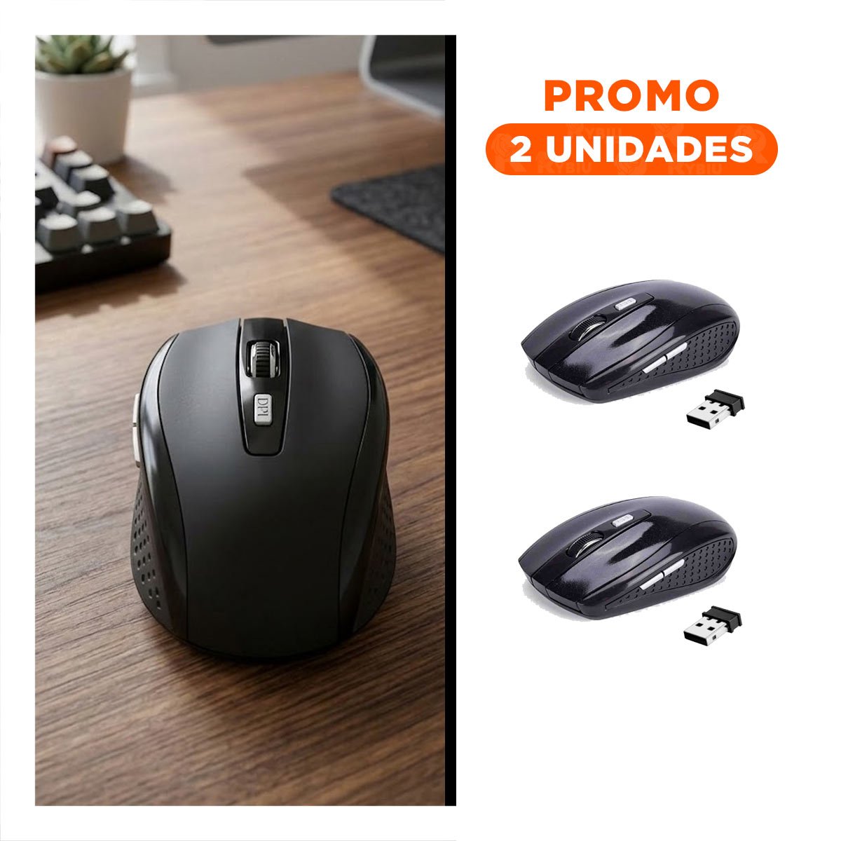 PACK2 SISTEMA COMPLETO TECLADO ILUMINADO CON MOUSE PARA PC DE ESCRITORIO Y LAPTOP - 1