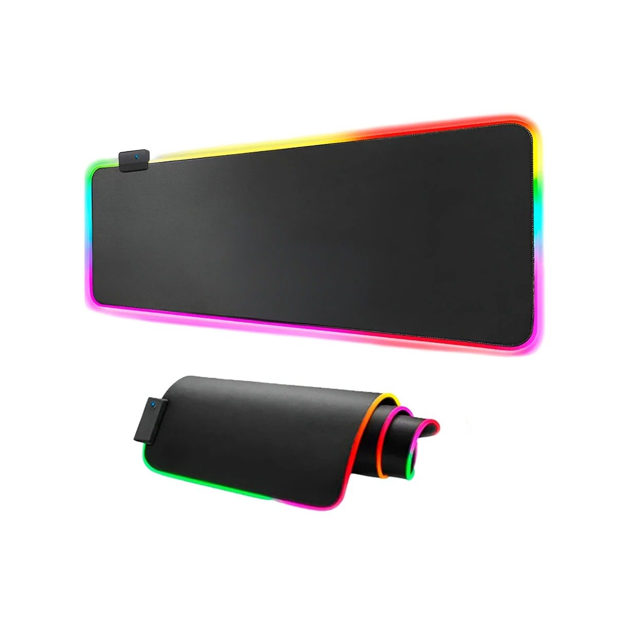 PACK6 BASE GAMER RGB CON LUCES LED ESTILO MODERNO PARA ESCRITORIO Y+REGALO STICKER - 2