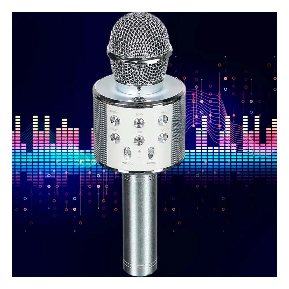PACK4 DISPOSITIVO DE VOZ PORTATIL PLOMO CON FUNCION MULTIMEDIA Y SONIDO CLARO - 2