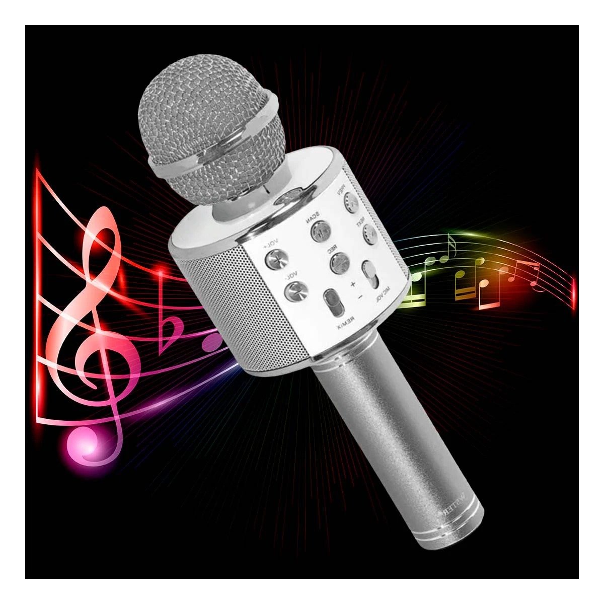 PACK4 DISPOSITIVO DE VOZ PORTATIL PLOMO CON FUNCION MULTIMEDIA Y SONIDO CLARO - 5