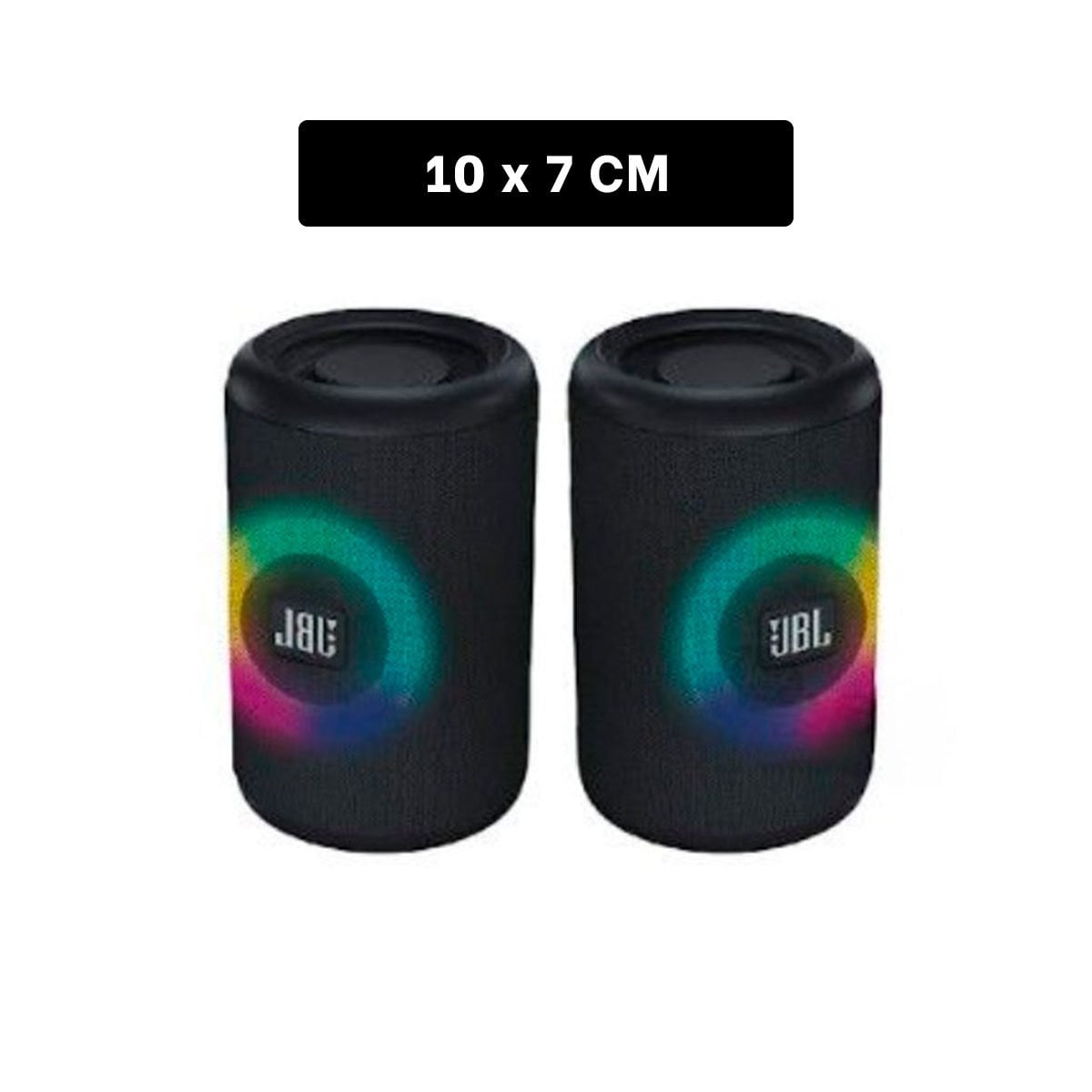 SPEAKER COMPACTO NEGRO CON SONIDO CLARO PARA MUSICA Y+LIGAS REGALO - 4