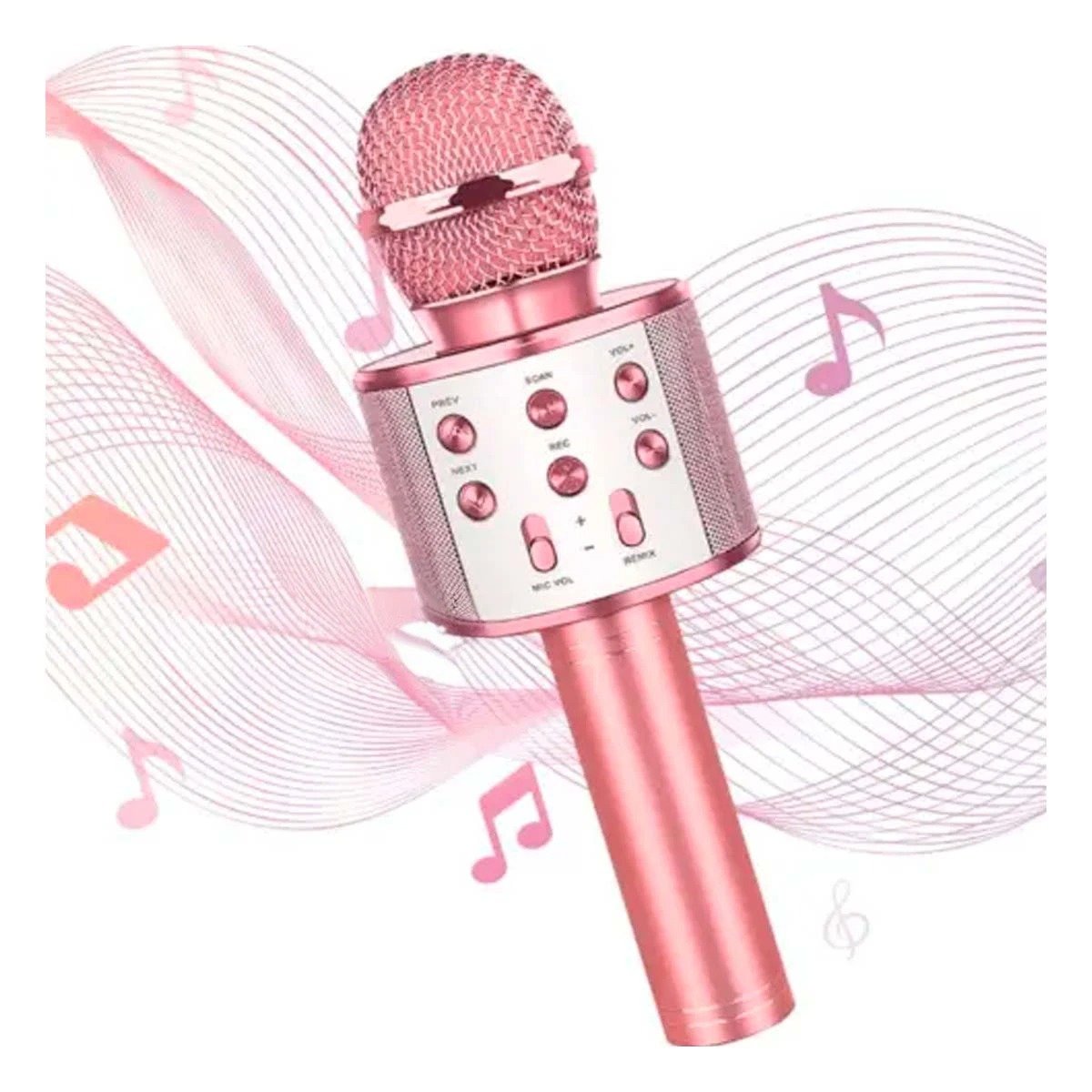 PACK2 MODULO PORTATIL BLUETOOTH ORO ROSADO CON CONEXION RAPIDA PARA MUSICA Y+REGALO STICKER - 2