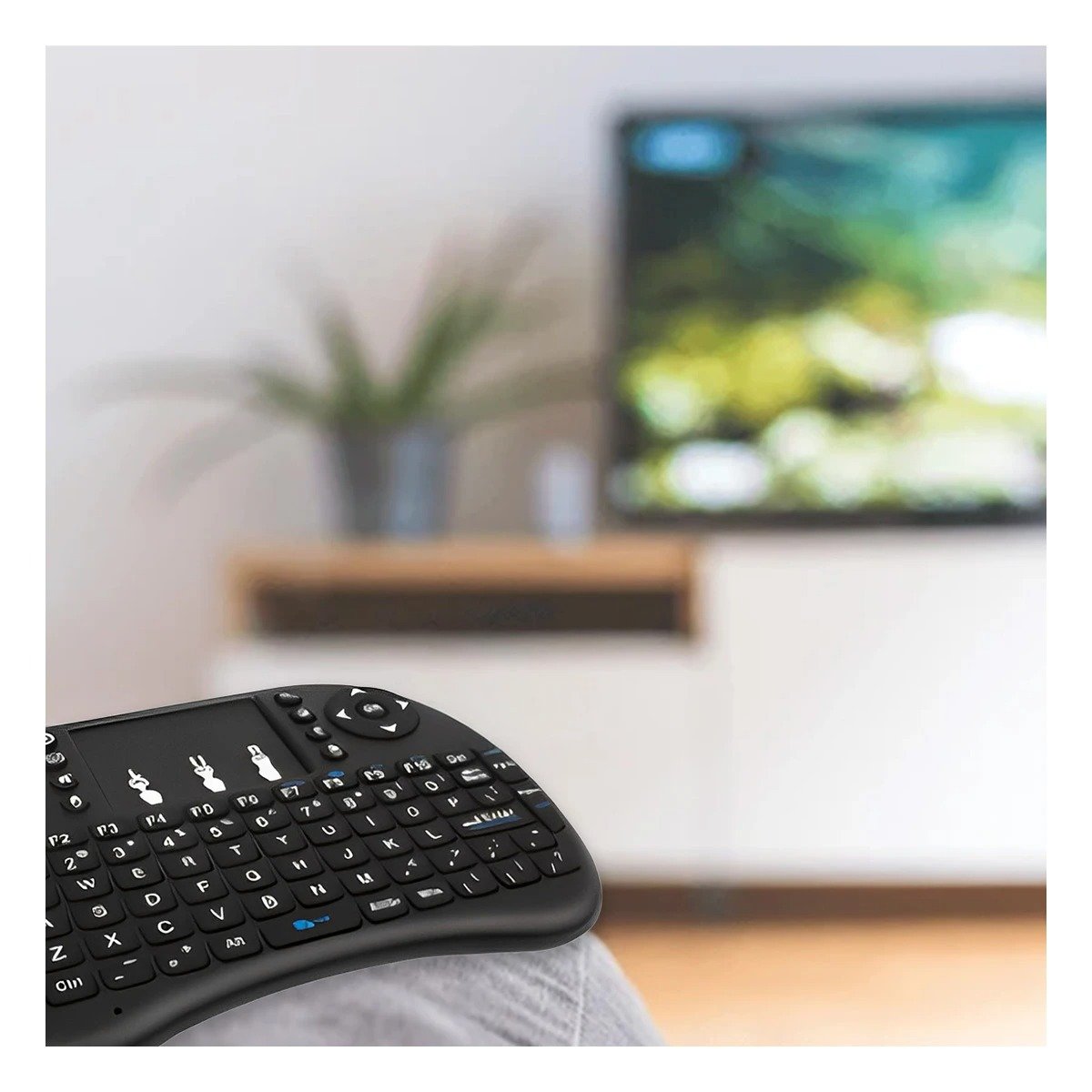 PACK6 DISPOSITIVO TOUCH PORTATIL CON BOTONES SUAVES Y LUCES LED PARA OFICINA - 2