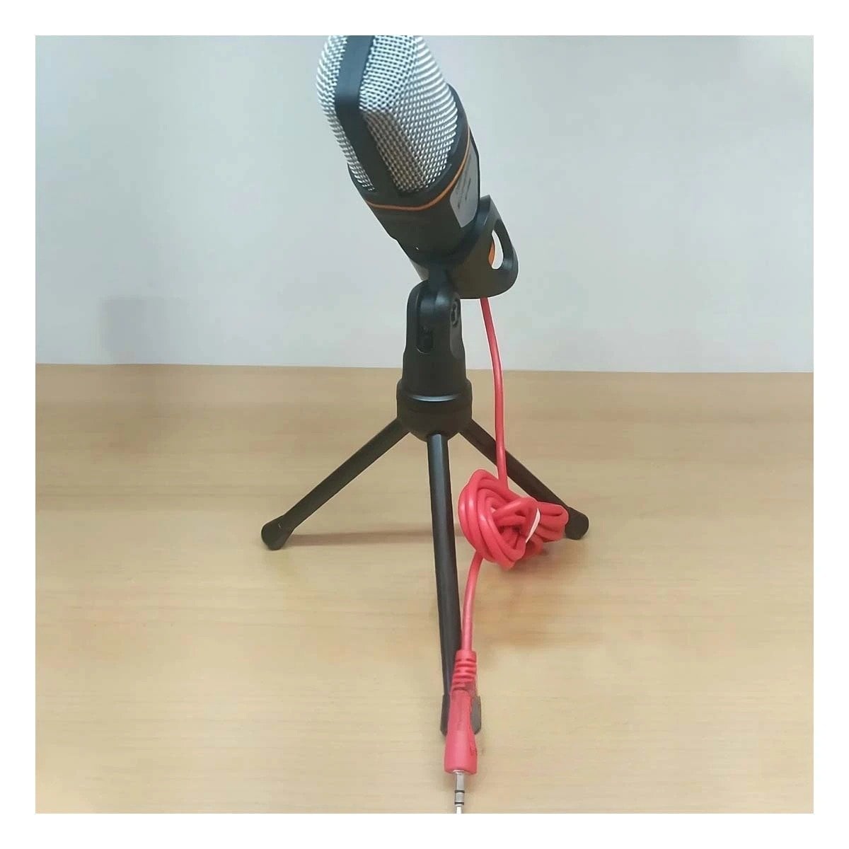 PACK4 ACCESORIO DE AUDIO PARA PC CON TRIPODE NEGRO PARA PODCAST Y GRABACION Y+REGALO STICKER - 5