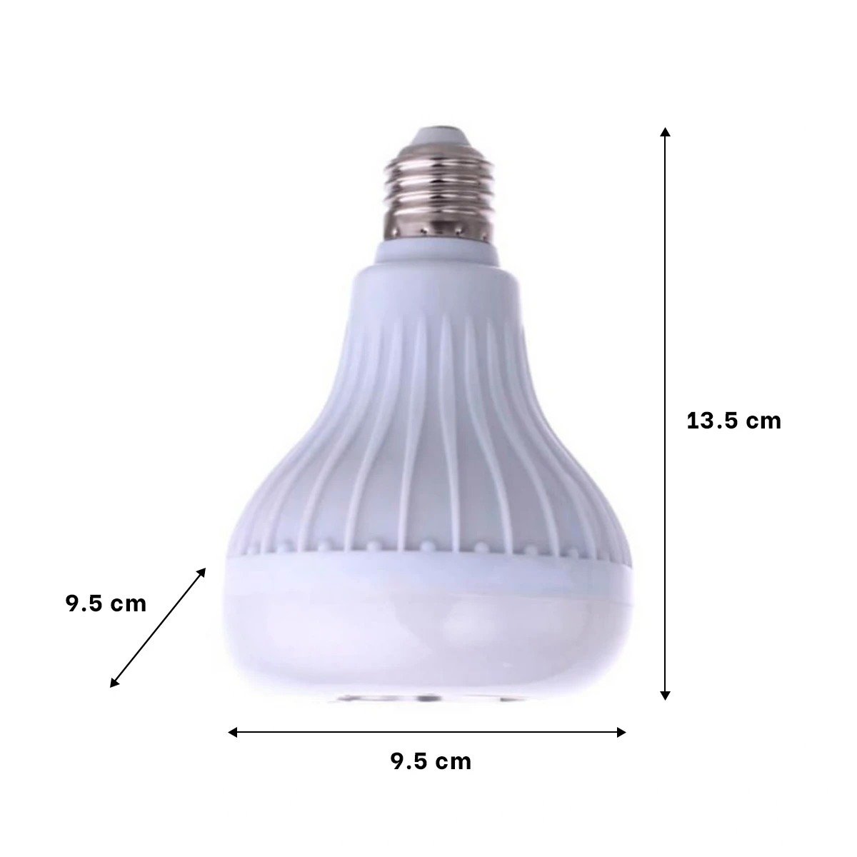 PACK2 FARO LED MUSICAL BLUETOOTH CON LUCES COLORIDAS Y SONIDO INTEGRADO Y+REGALO STICKER - 4