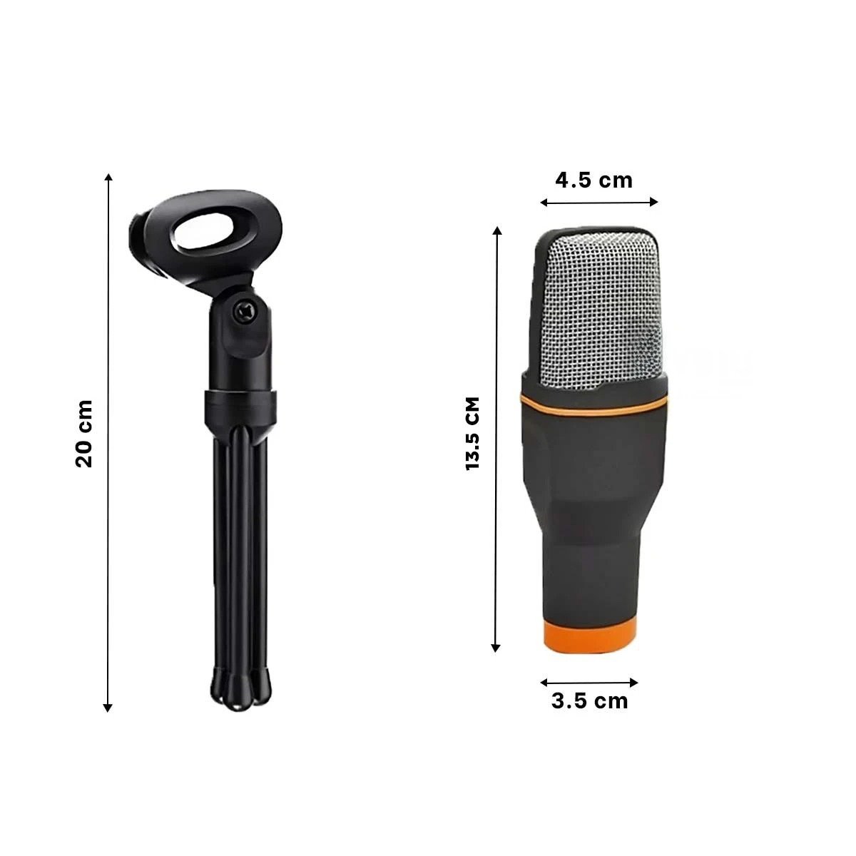 PACK12 SISTEMA DE GRABACION PARA PC CON TRIPODE NEGRO PARA VOZ CLARA Y+REGALO STICKER - 4