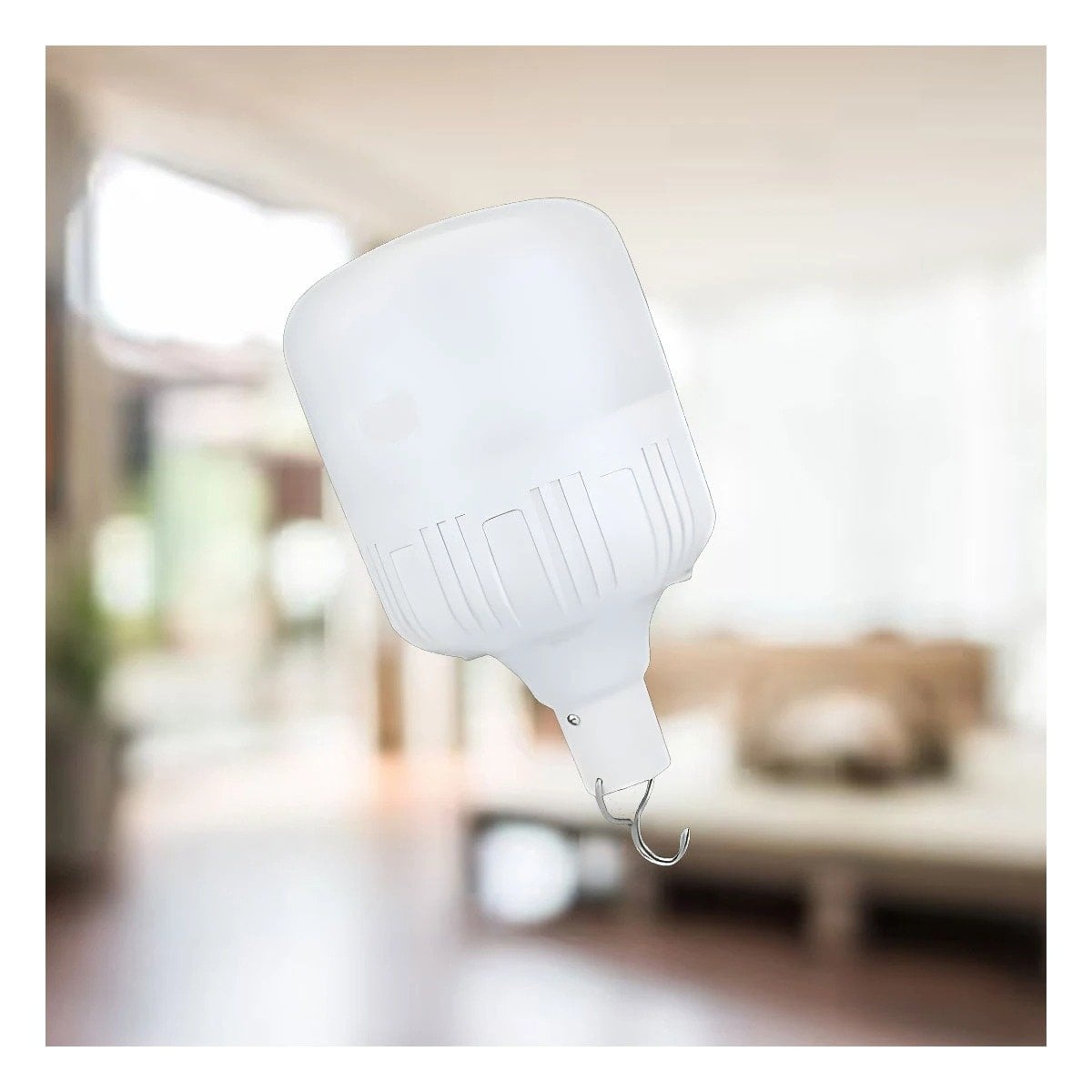 PACK2 BOMBILLA LED RECARGABLE CON LUZ REGULABLE Y FUNCIONAMIENTO RAPIDO PARA SALA - 2