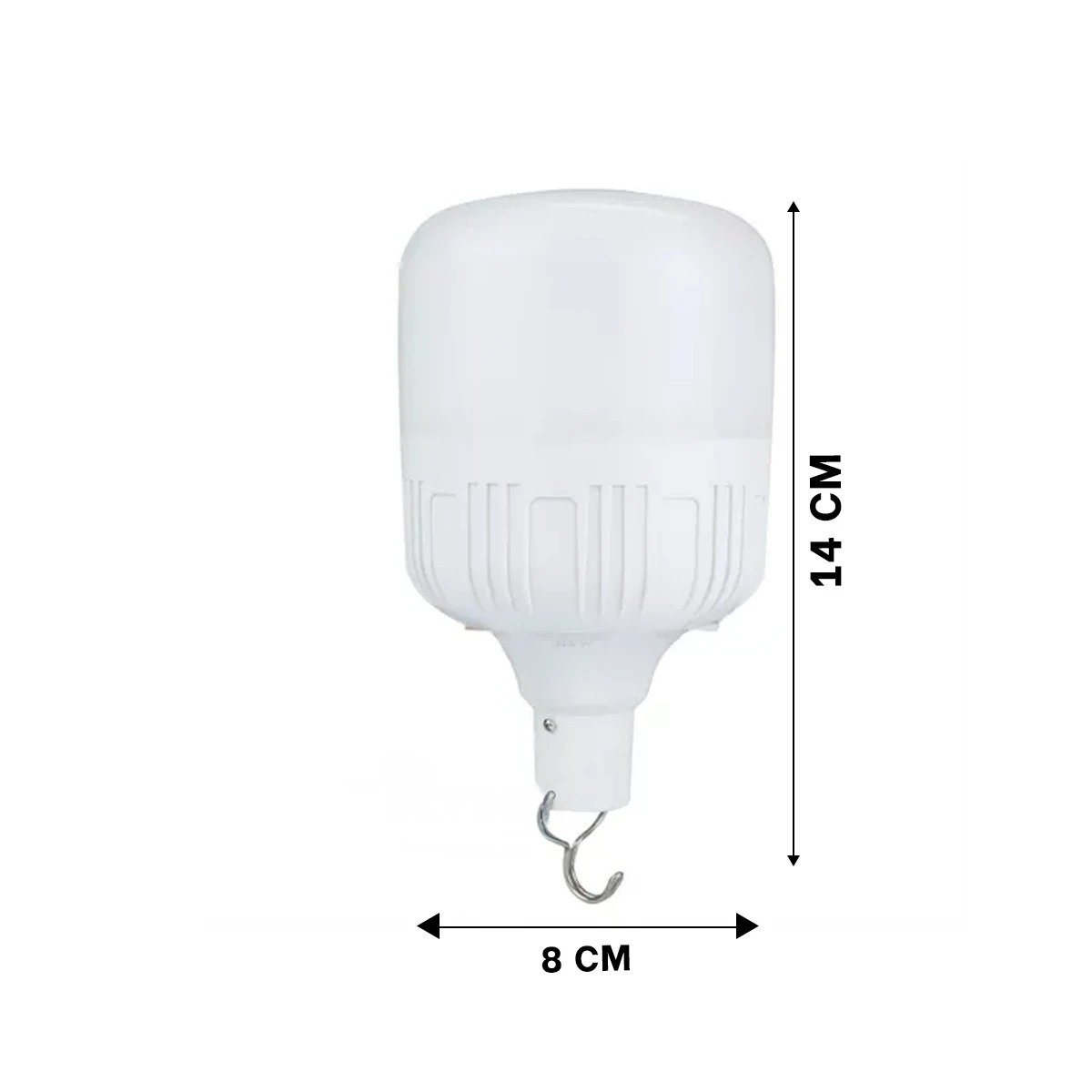 PACK12 FOCO LED RECARGABLE CON LUZ Y USO FACIL PARA DORMITORIO - 4