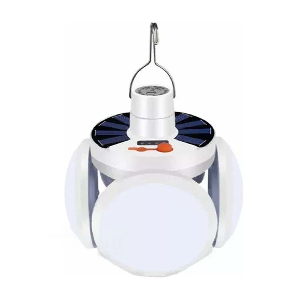 PACK12 ILUMINACION LED RECARGABLE CON PANEL SOLAR CON LUZ REGULABLE PARA SALA Y+REGALO STICKER - 2