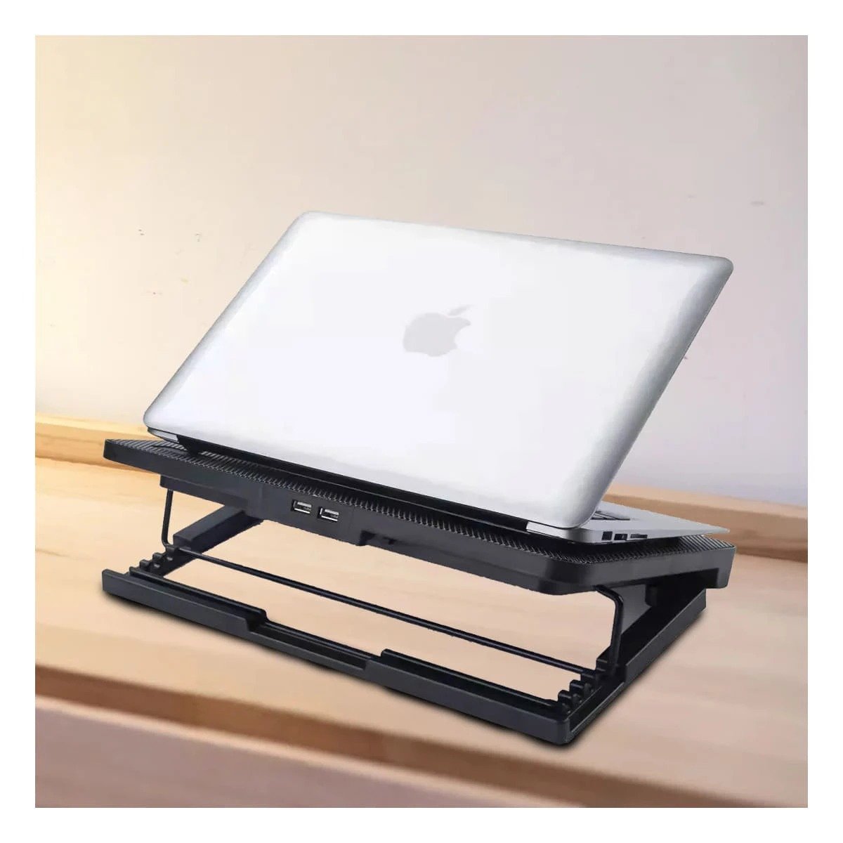 PACK2 REFRIGERADOR AJUSTABLE PARA LAPTOP A8 COLOR NEGRO CON RENDIMIENTO ESTABLE - 5
