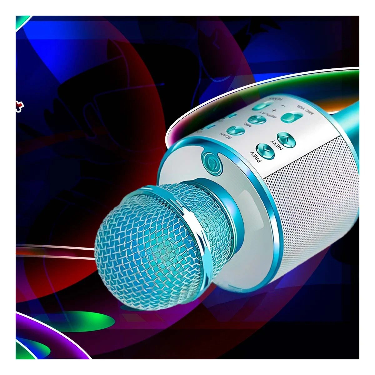 PACK12 MODULO DE AUDIO BLUETOOTH AZUL CON CONEXION MOVIL PARA MUSICA - 3