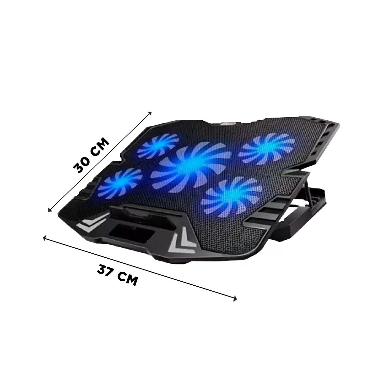 PACK6 SOPORTE AJUSTABLE PARA LAPTOP NEGRO CON VENTILACION OPTIMA Y+REGALO STICKER - 4