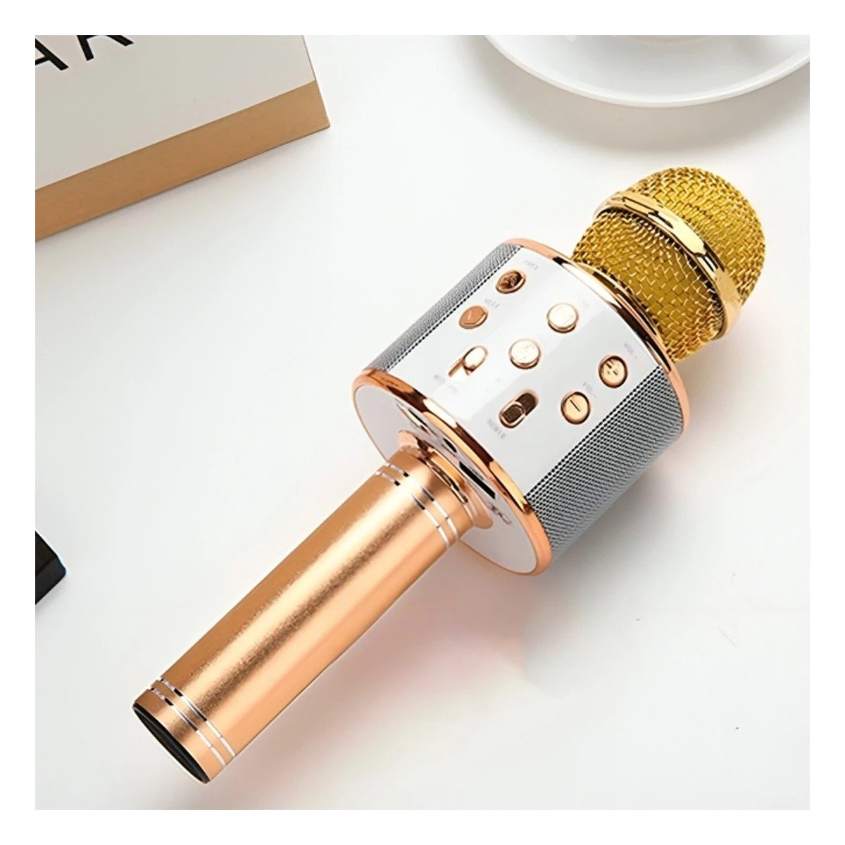 PACK2 UNIDAD INALAMBRICA DORADO CON MICROFONO SENSIBLE Y TECNOLOGIA BLUETOOTH Y+REGALO STICKER - 5