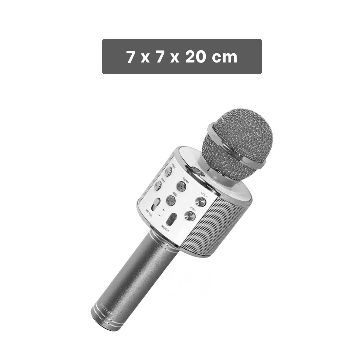 PACK12 MICROFONO INALAMBRICO PLOMO CON TECNOLOGIA AVANZADA Y BASS EQUILIBRADO Y+REGALO STICKER - 4