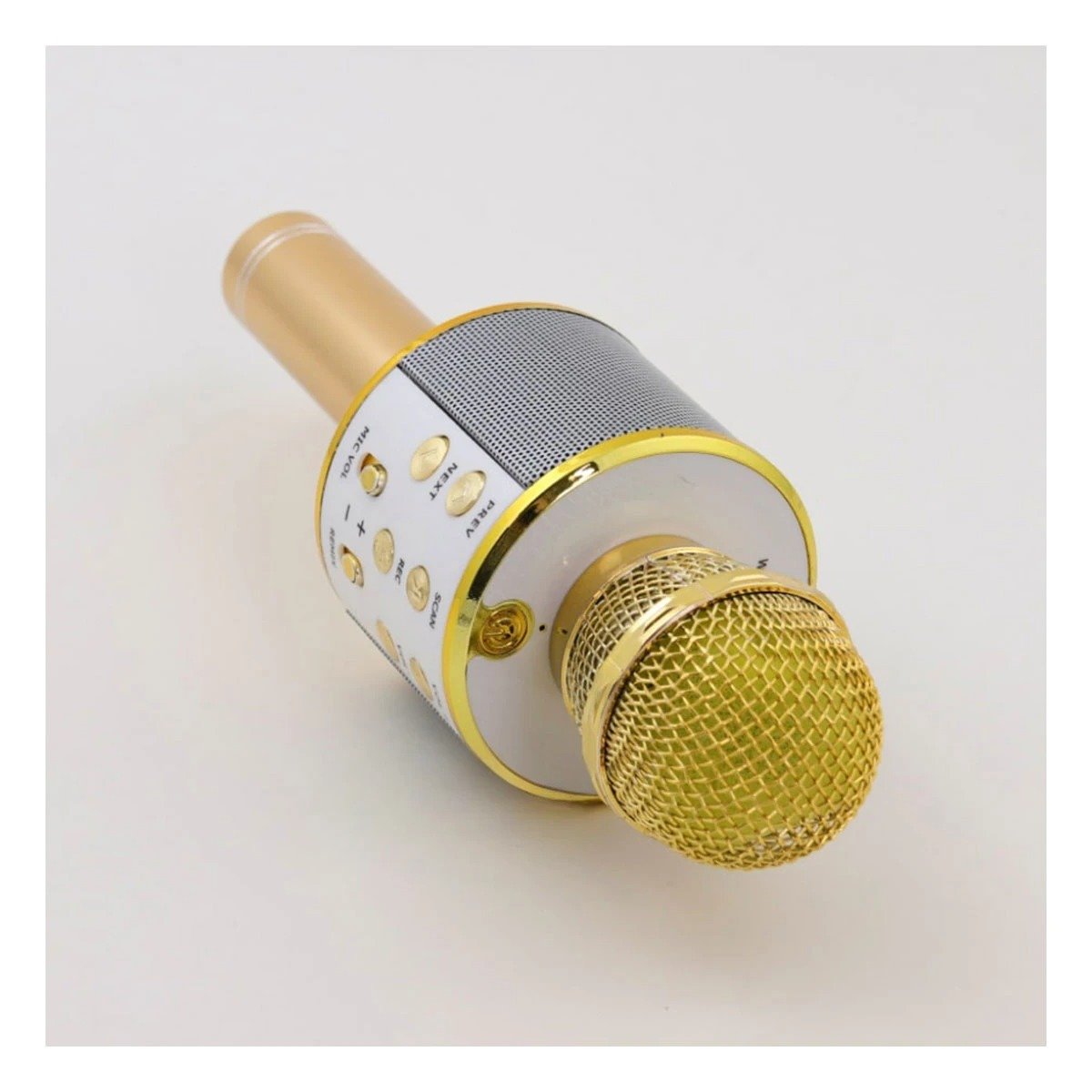 PACK4 CONTROL PORTATIL DORADO INALAMBRICO CON SONIDO CLARO Y MICROFONO Y+REGALO STICKER - 5