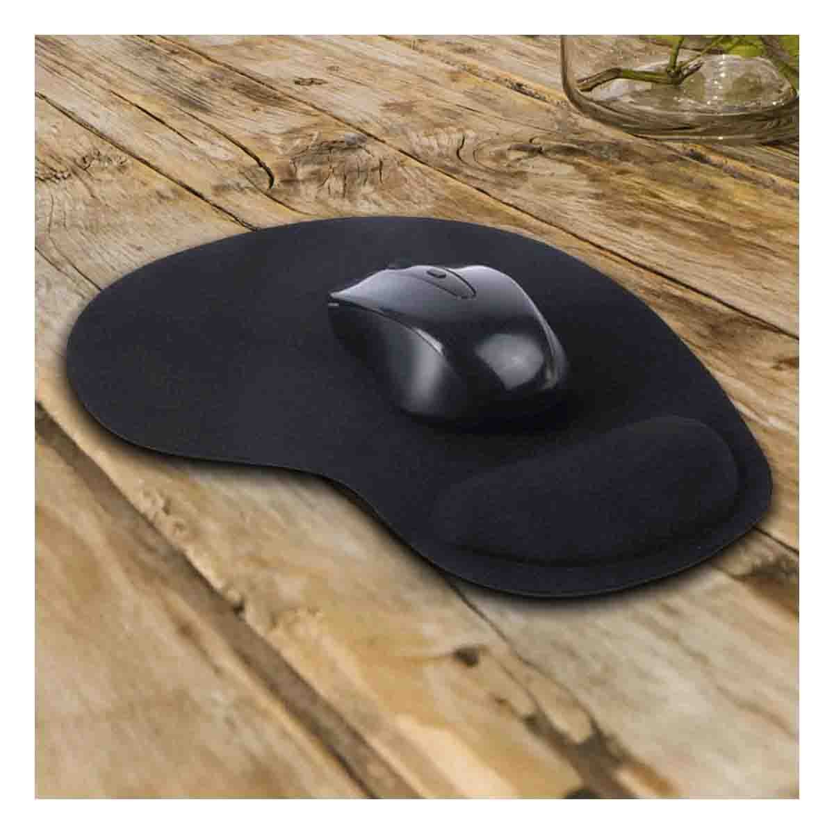 PACK12 BASE NEGRO PEQUENA CON GEL COMODO PARA ESCRITORIO MODERNO Y+PAPEL REGALO - 3