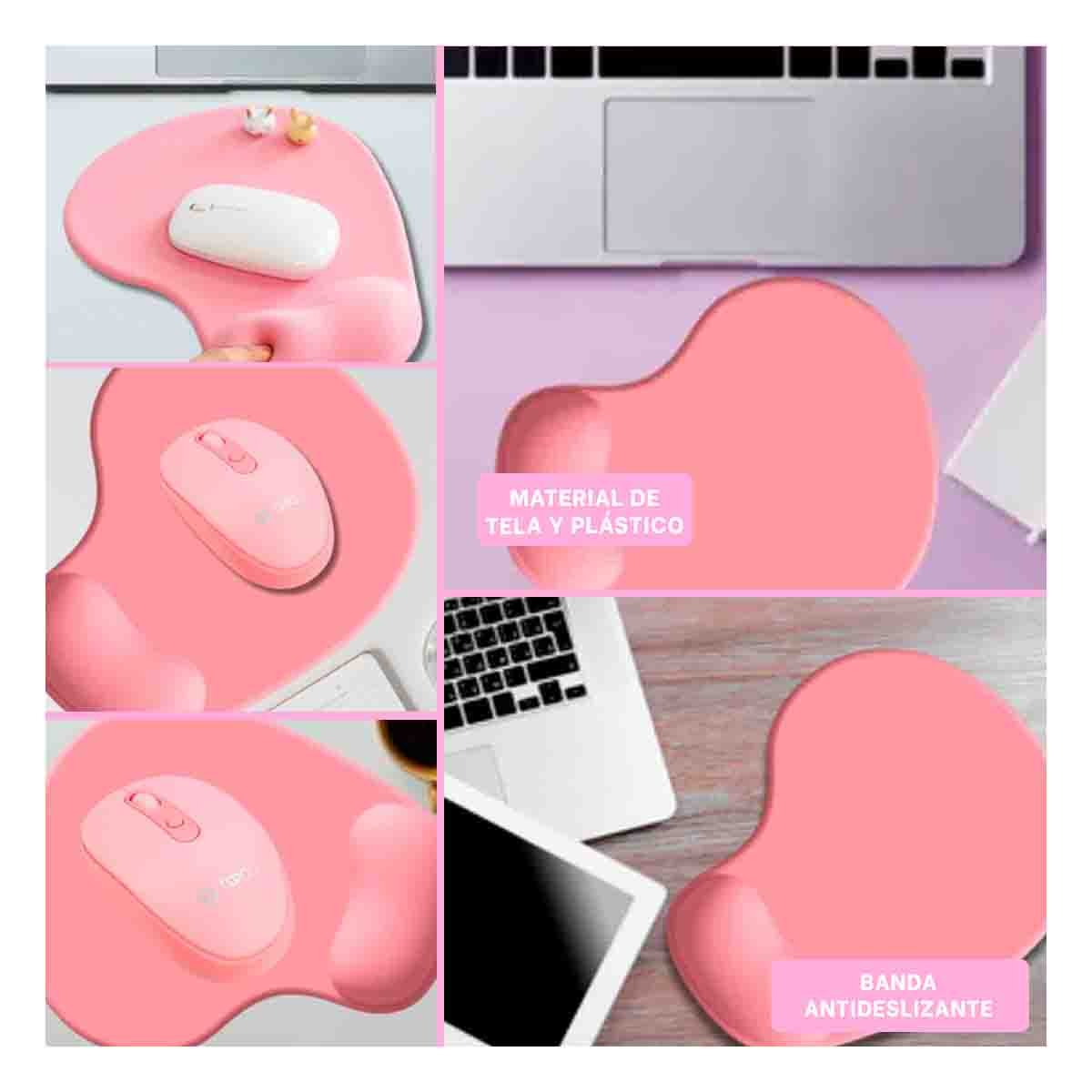PACK6 BASE GEL COMPACTA ROSADA CON SUPERFICIE SUAVE Y DISENO ERGONOMICO Y+PAPEL REGALO - 3