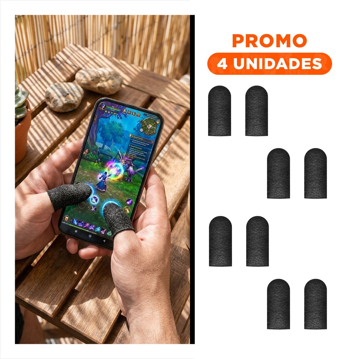 PACK4 CONTROL GAMING AVANZADO CON LUZ LED Y BOTONES SENSIBLES PARA COMPUTADORA Y+REGALO STICKER - 1