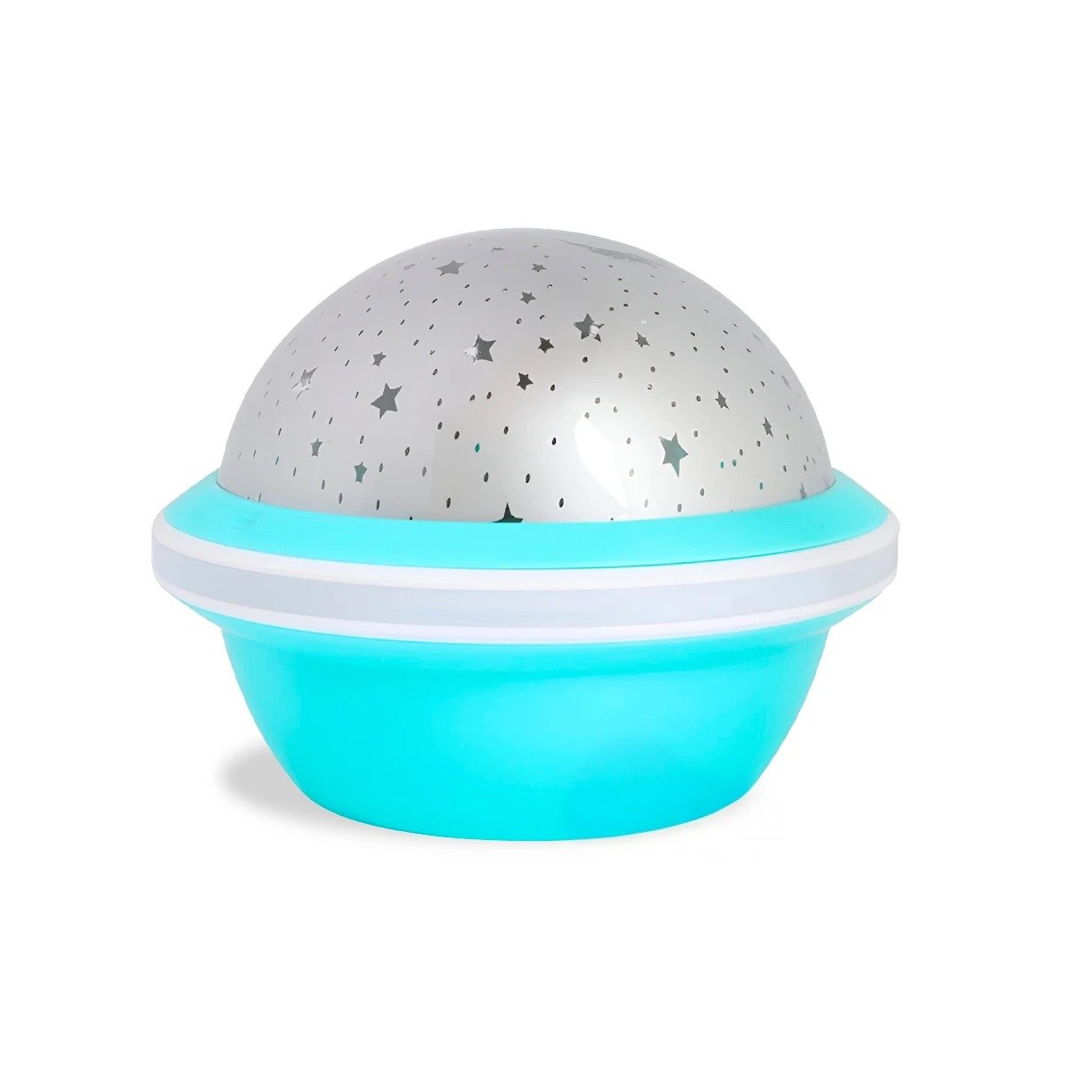 PACK4 FOCO LED GIRATORIO DE GALAXIA CELESTE PARA DORMITORIO Y+PAPEL REGALO - 3