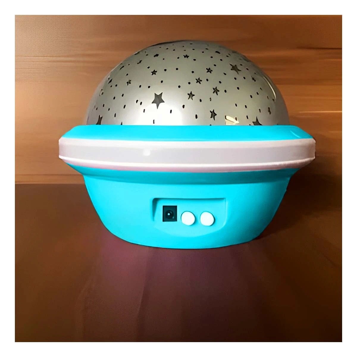 PACK2 ILUMINACION LED GIRATORIA GALAXIA CELESTE PARA CASA Y+REGALO STICKER - 3