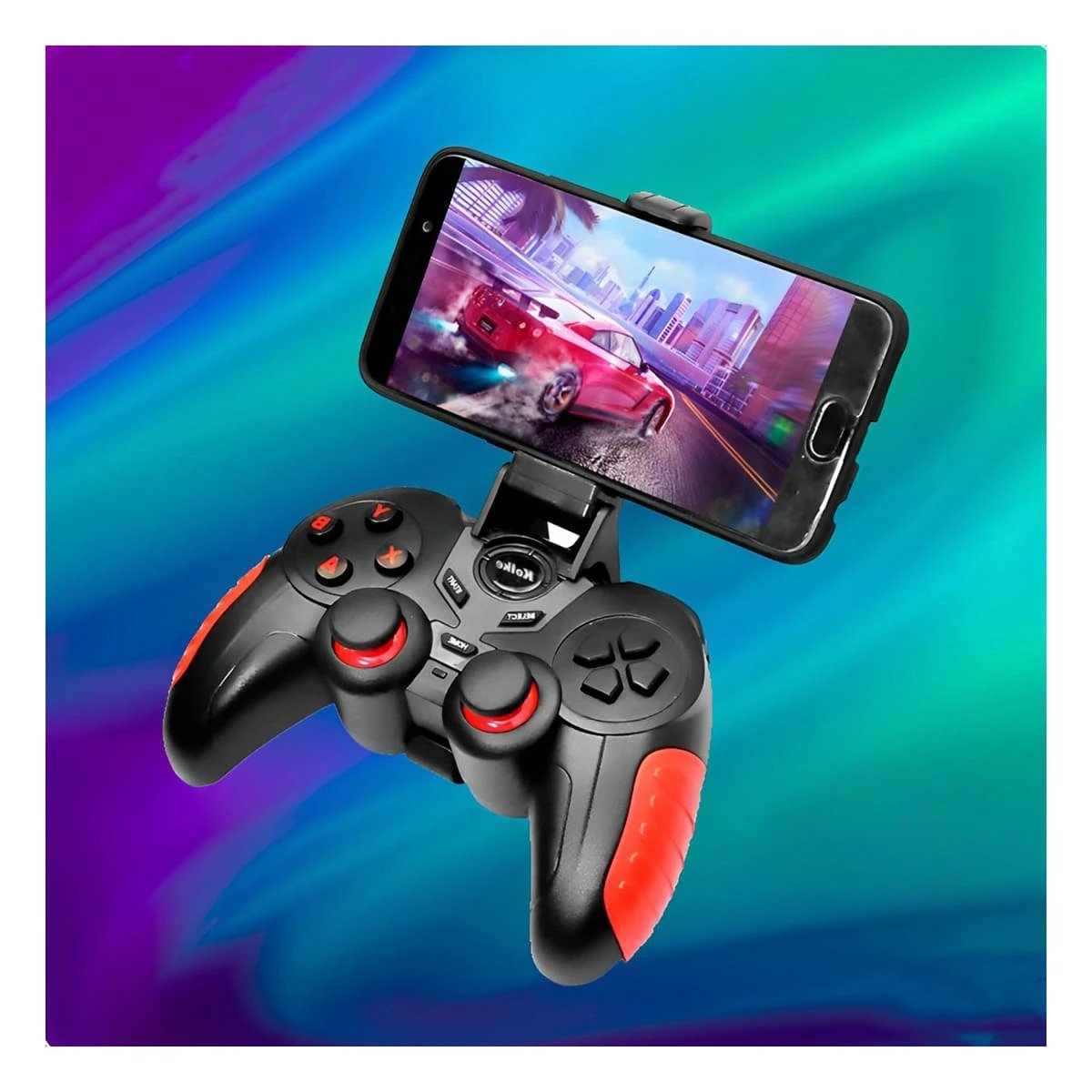 PACK4 MANDO GAMER DE RESPUESTA INSTANTANEA Y TECNOLOGIA INNOVADORA COLOR NEGRO ROJO - 5