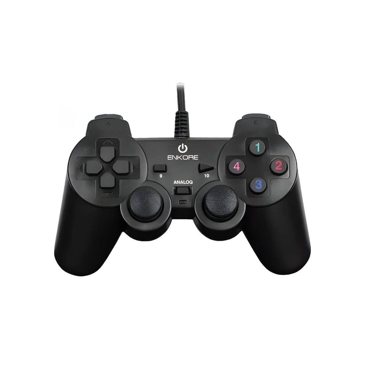 PACK2 PALANCA GAMER DURABLE Y CONFORTABLE NEGRO PARA JUEGOS Y+REGALO STICKER - 2