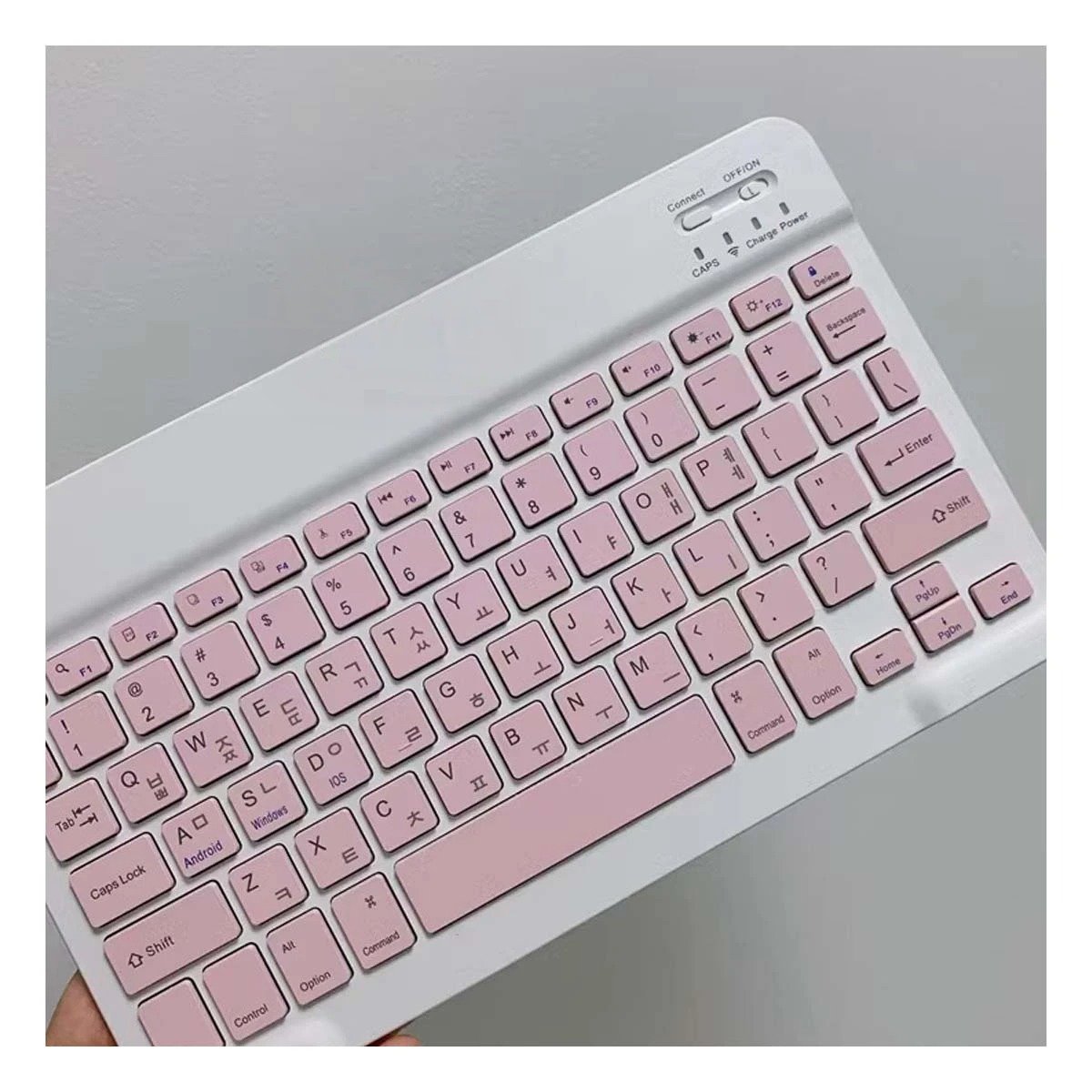 PACK2 EQUIPO MOUSE INALAMBRICO Y TECLADO ROSADO PORTATIL SALA ESTUDIO Y JUEGOS Y+PAPEL REGALO - 5