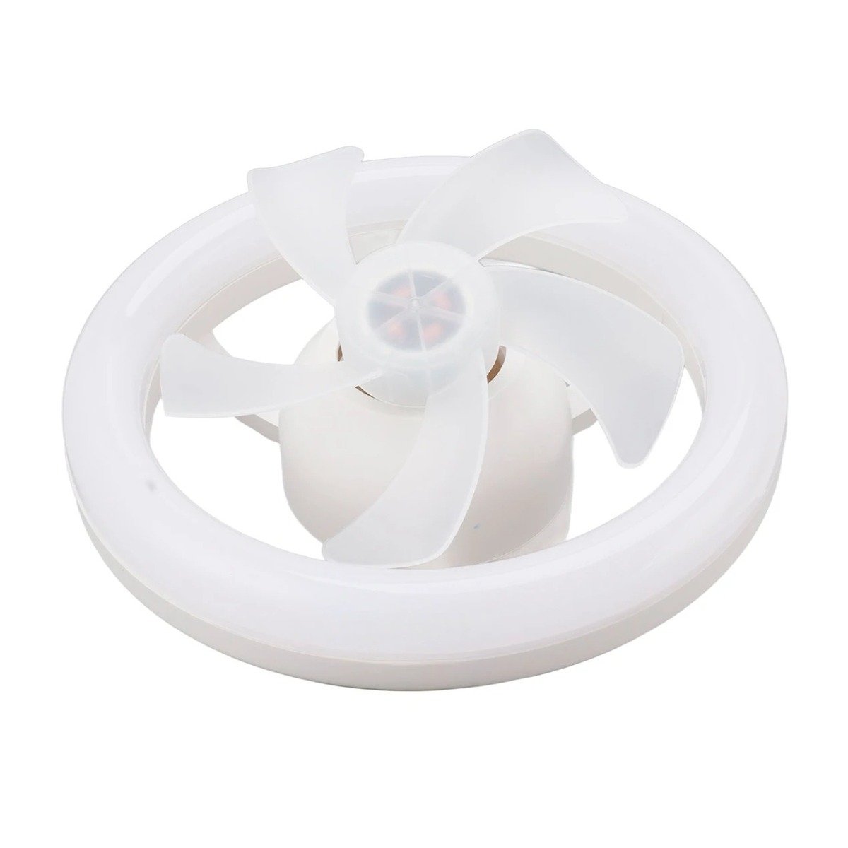 PACK4 TECHO CON LUZ Y VENTILADOR 2 EN 1 PARA HOGAR OFICINA Y CONFORT Y+PAPEL REGALO - 3