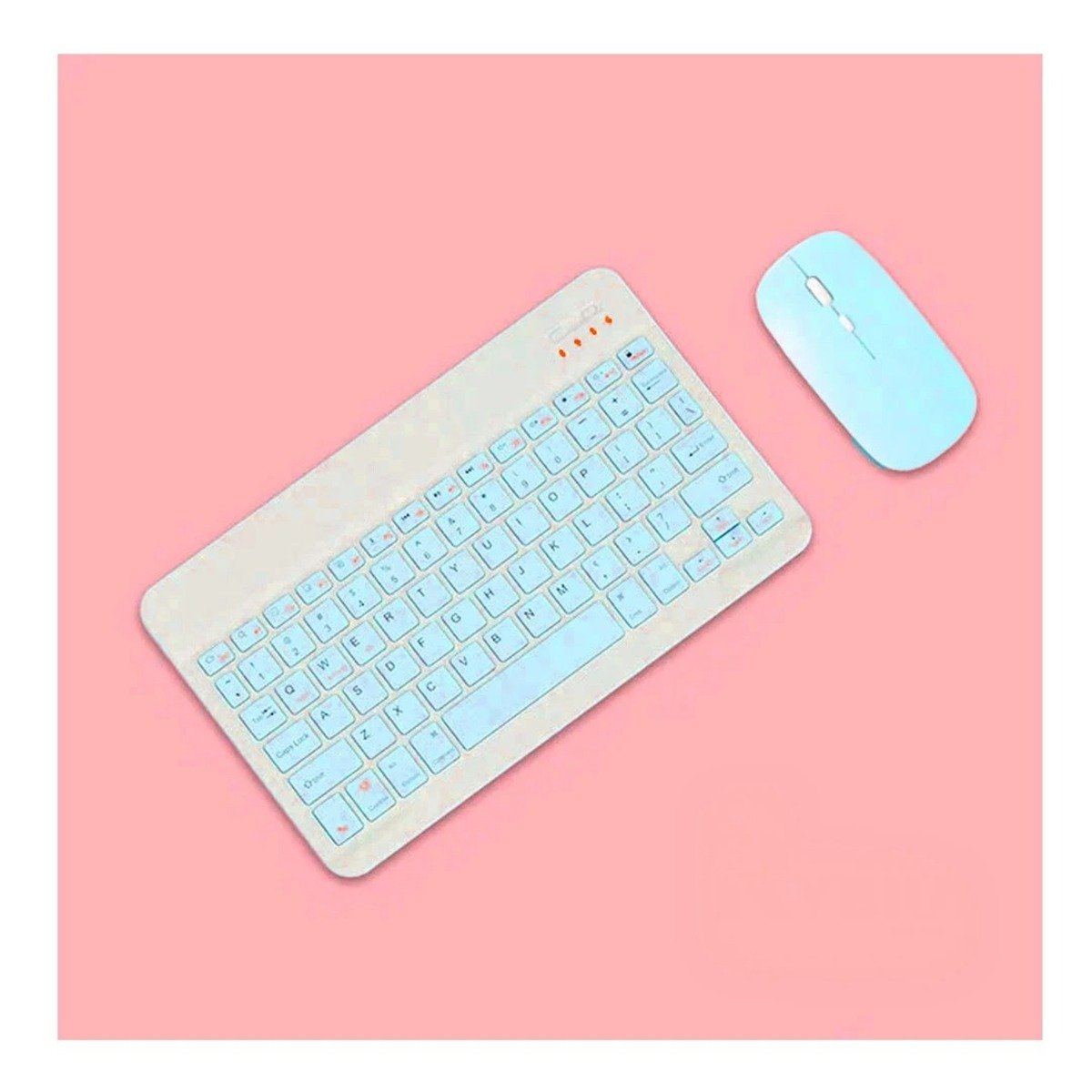 PACK6 EQUIPO CELESTE TECLADO Y MOUSE INALAMBRICO AVANZADO SEGURO Y POTENTE - 3