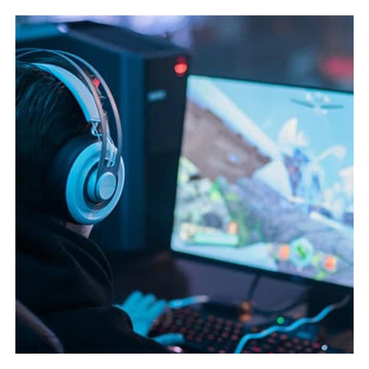PACK2 JUEGO UNIVERSAL TECLADO Y MOUSE GAMING LIGERO VERSATIL RAPIDO Y SEGURO Y+PAPEL REGALO - 5