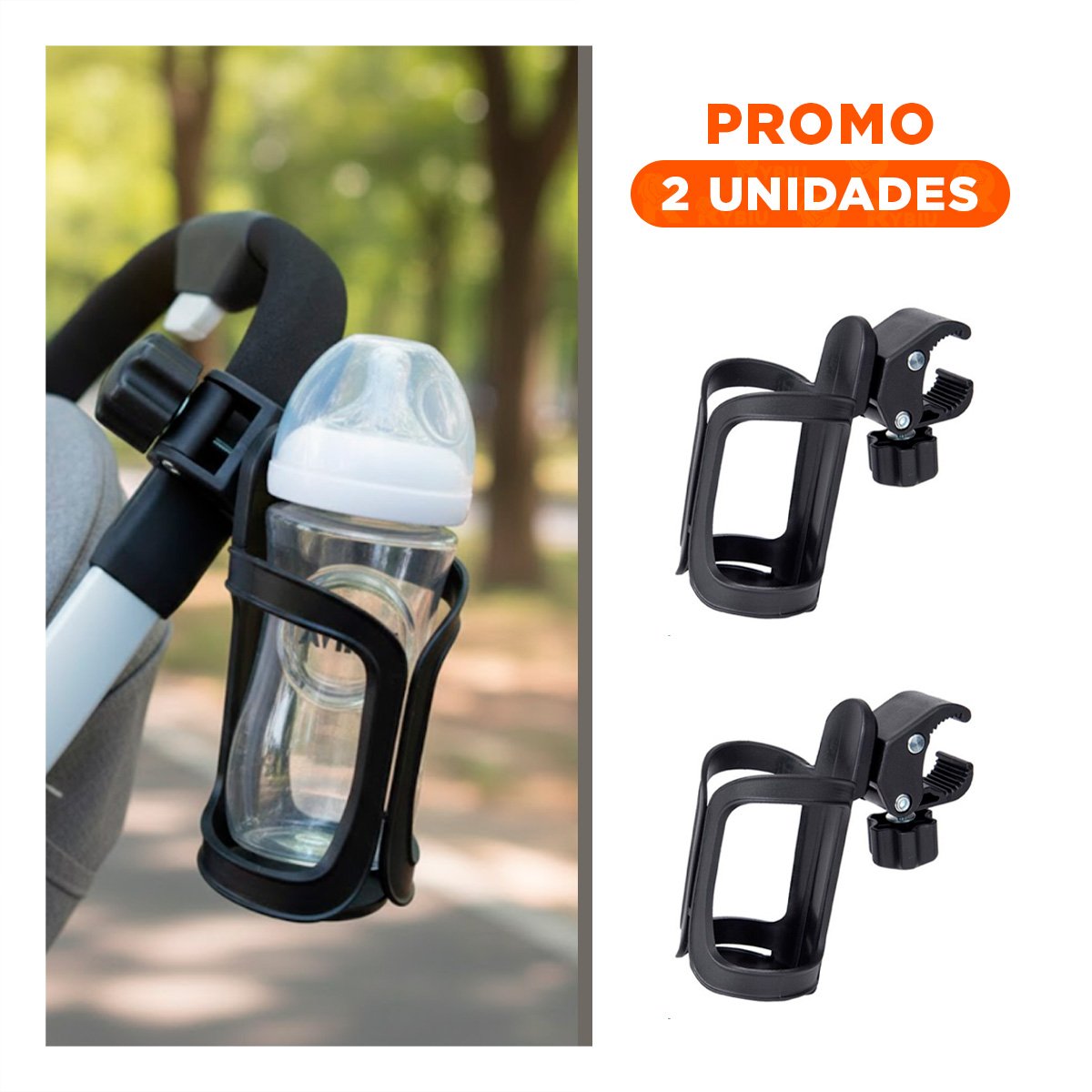 PACK2 PORTABIBERON DIMENSIONES 14X7CM EN COLOR NEGRO PARA USO DIARIO EN COCHE - 1