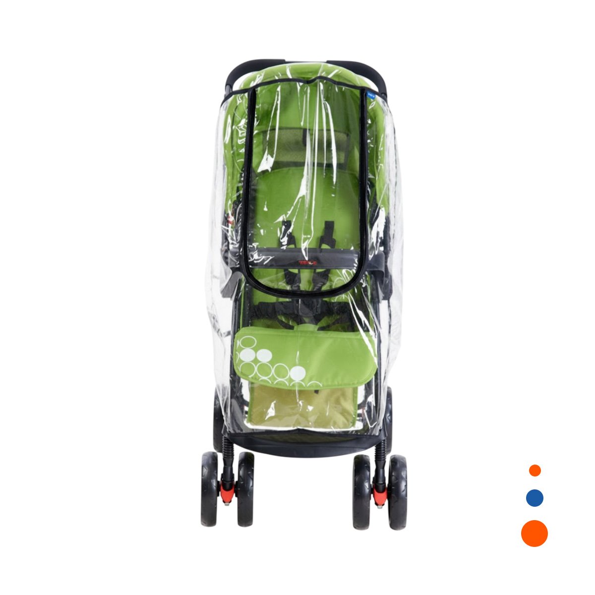 PACK4 PROTECTOR CON AJUSTE PEGA PEGA DE 82X50CM EN COLOR TRANSPARENTE PARA COCHE Y+PAPEL REGALO - 3