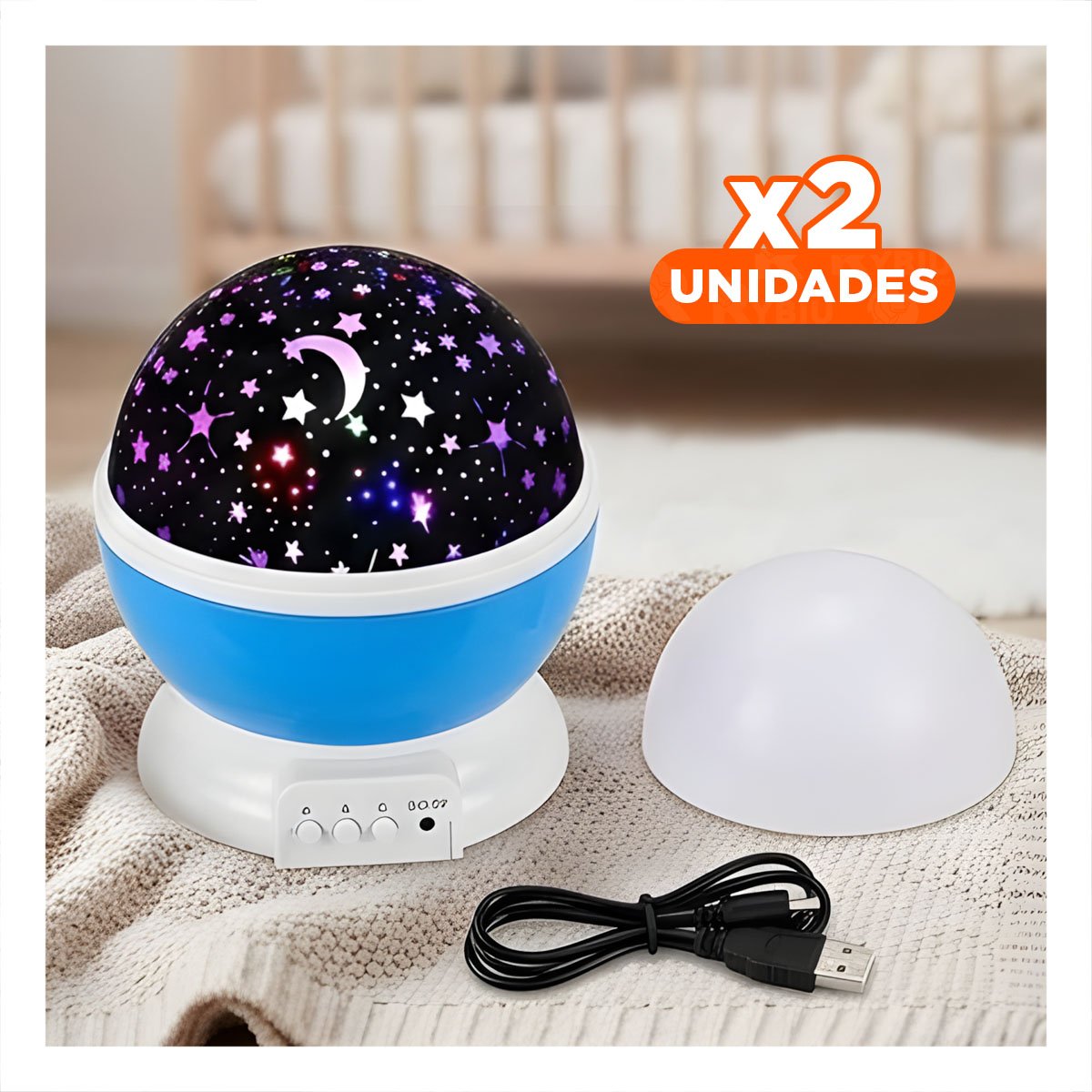 PACK2 DISPOSITIVO DE GALAXIA CELESTE RAPIDO Y FUNCIONAL SIEMPRE Y+REGALO STICKER - 1