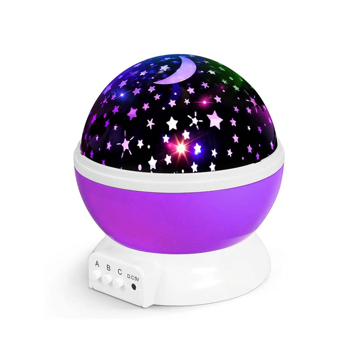 PACK4 DISPOSITIVO DE GALAXIA MORADO COMPACTO Y SEGURO TODO EL DIA Y+PAPEL REGALO - 3